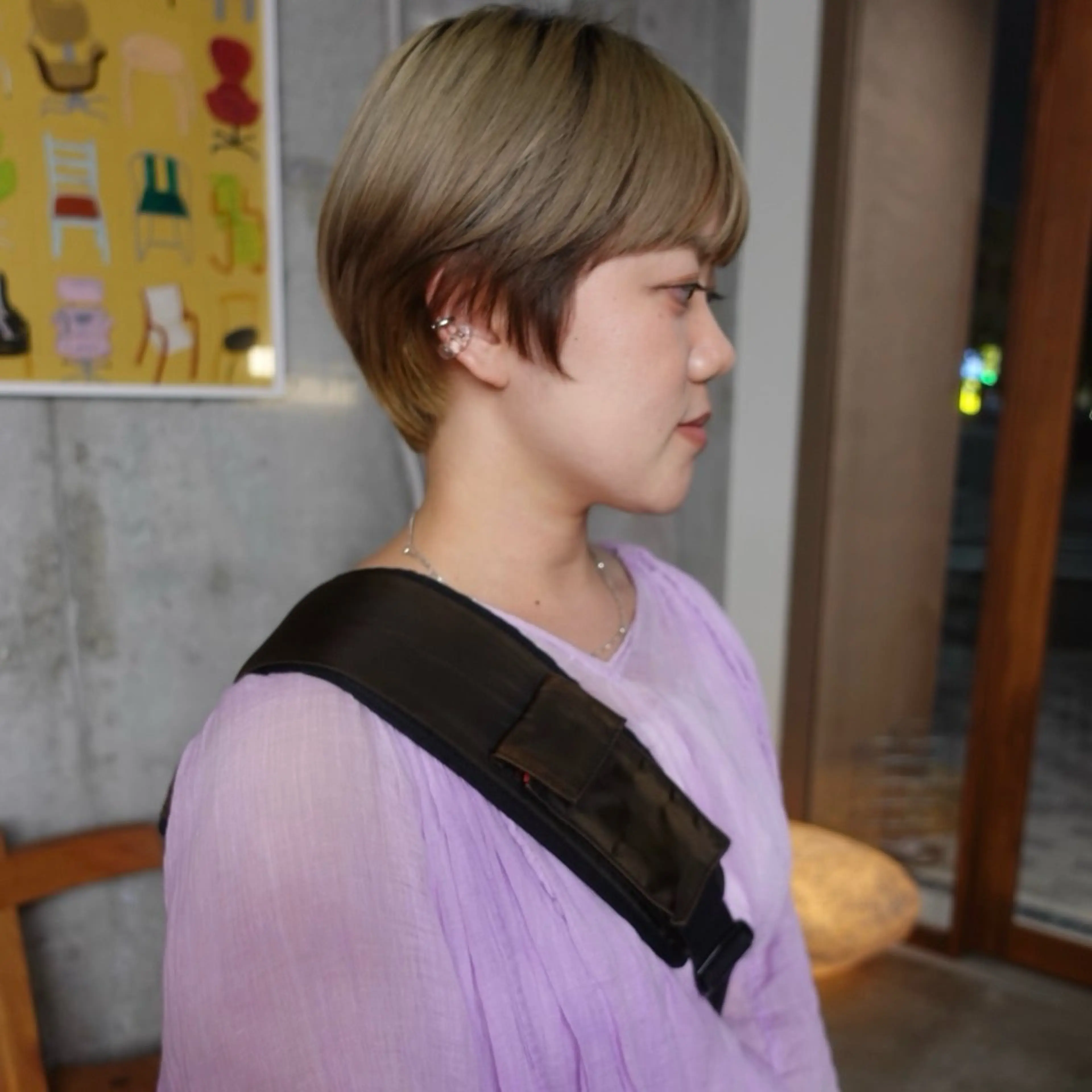 ショート aco/名古屋.栄 ボブ/透明感カラーのヘアスタイル