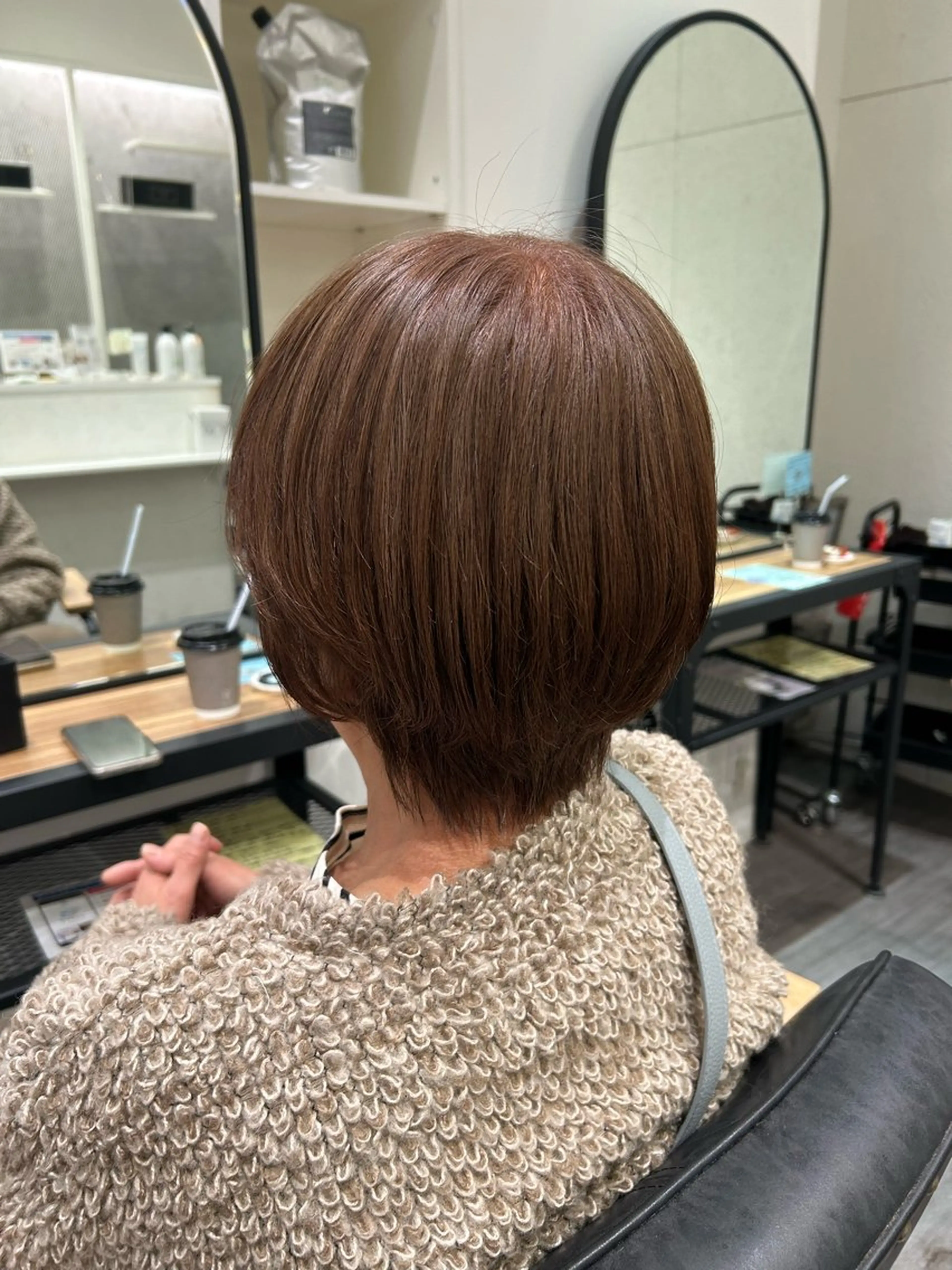 ショート カラー ヘアアレンジ ヘアカラー トリートメント cocotte 💟草間紫音💟のヘアスタイル