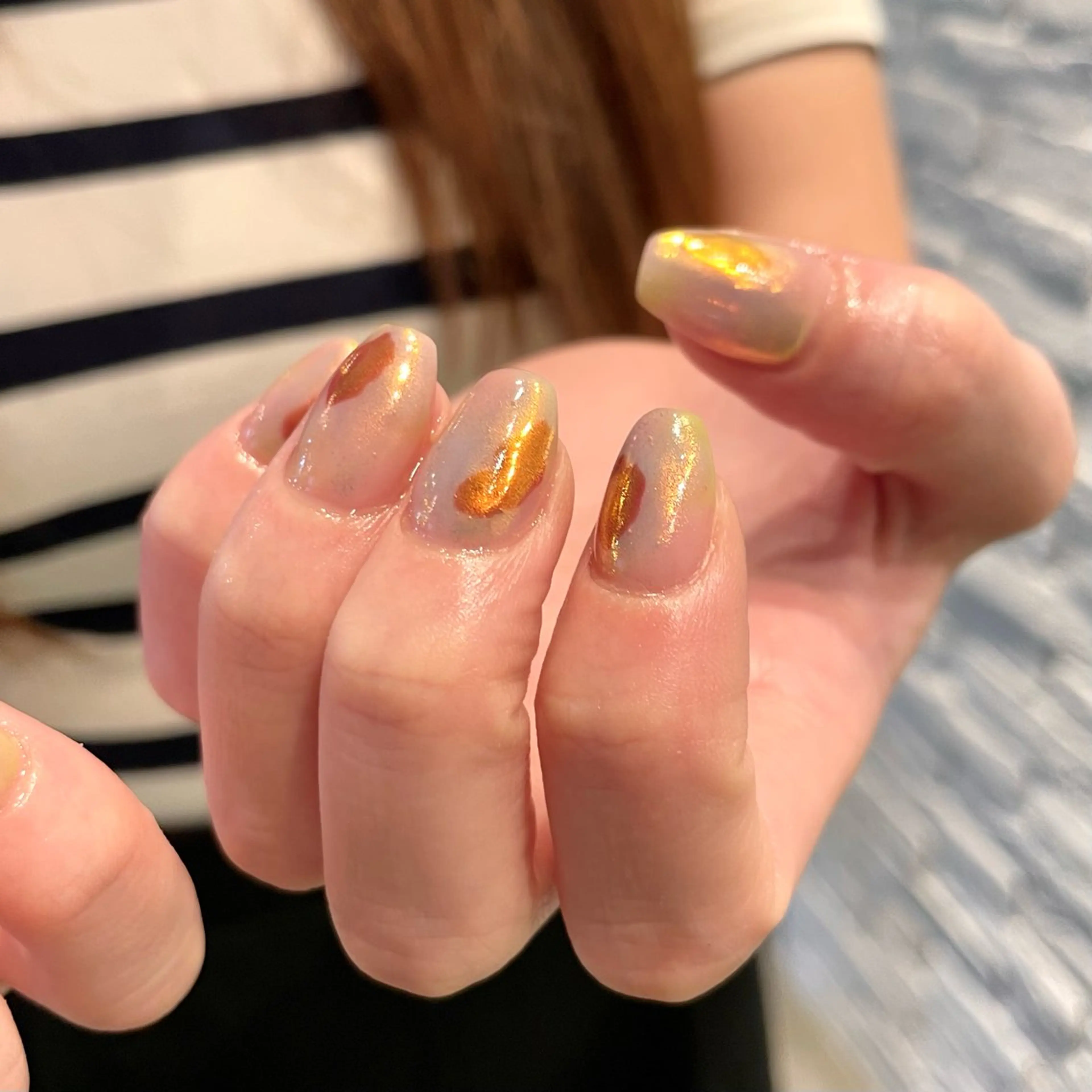 ミディアム m kaori𓃟のネイルデザイン