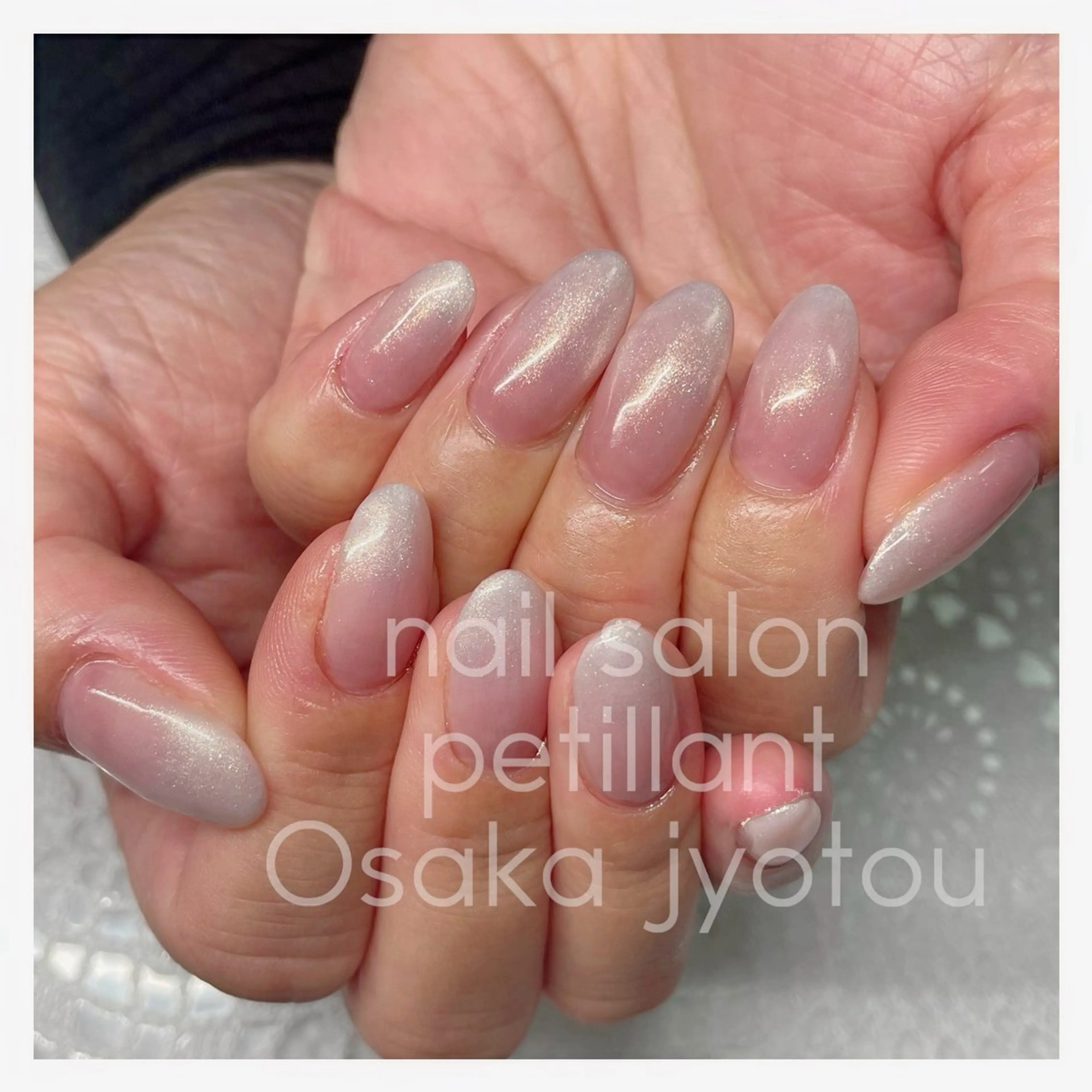 ネイル アートネイル キラキラネイル シンプルネイル petillant所属・nail salon petillantのネイルデザイン