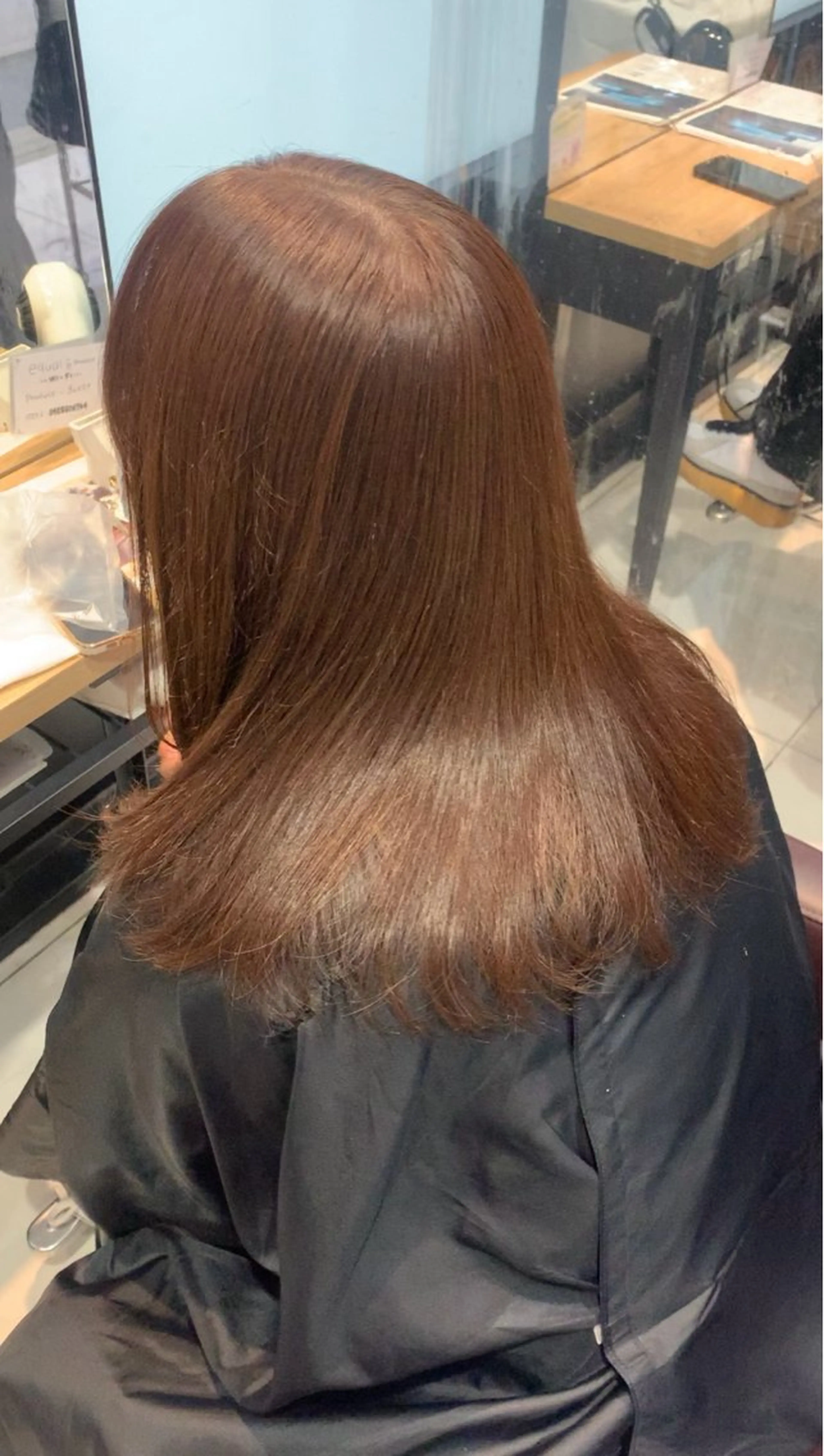 セミロング ヘアアレンジ ヘアカラー 🩰モテ艶girly ヘア🪽彩香‎🪡⟡のヘアスタイル