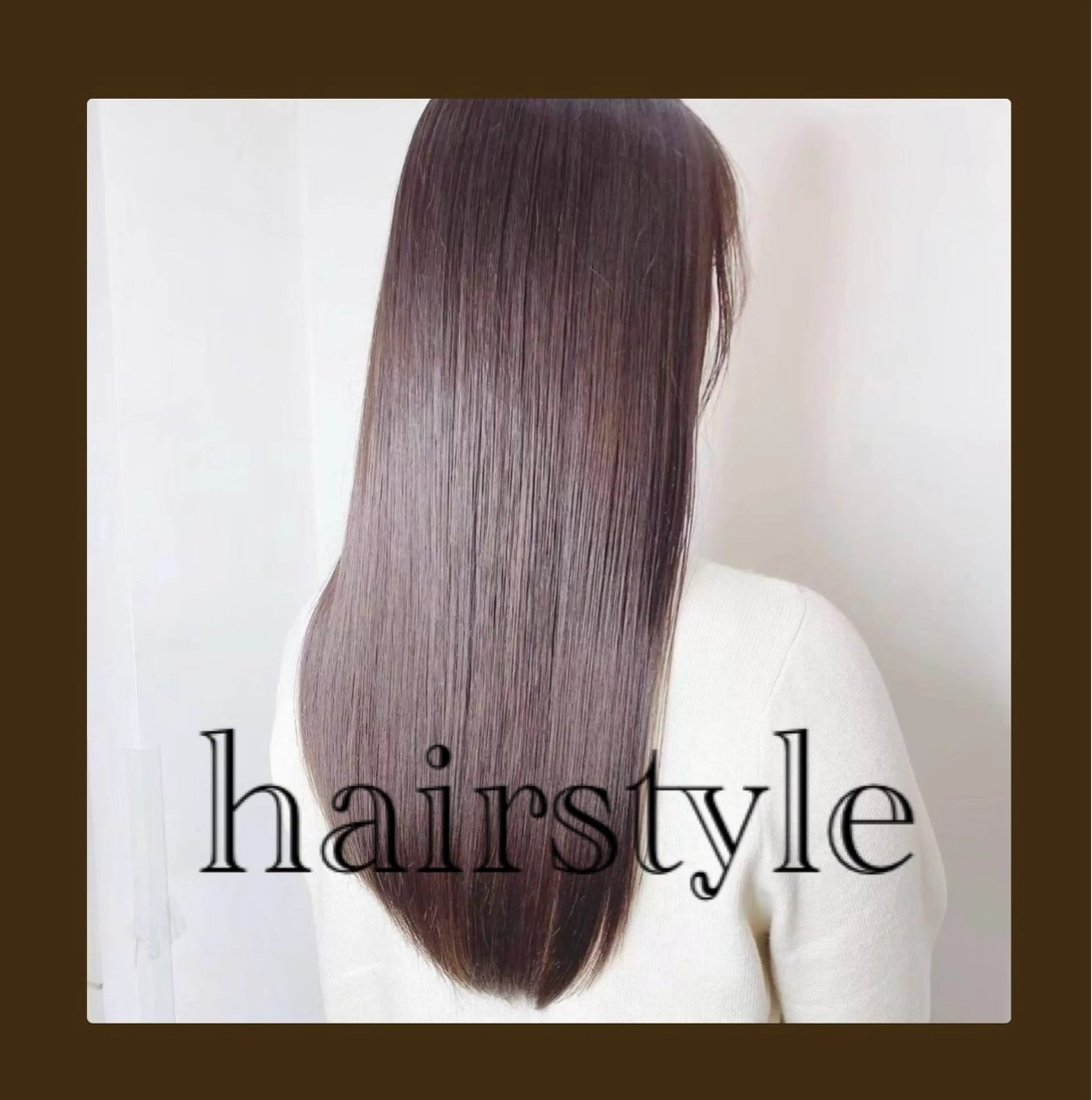 ロング カラー 切りっぱなしボブ ベージュカラー 黒髪 ブリーチ ブルーカラー 🥀ダブルカラー/ 艶カラー🥀ユイキのヘアスタイル