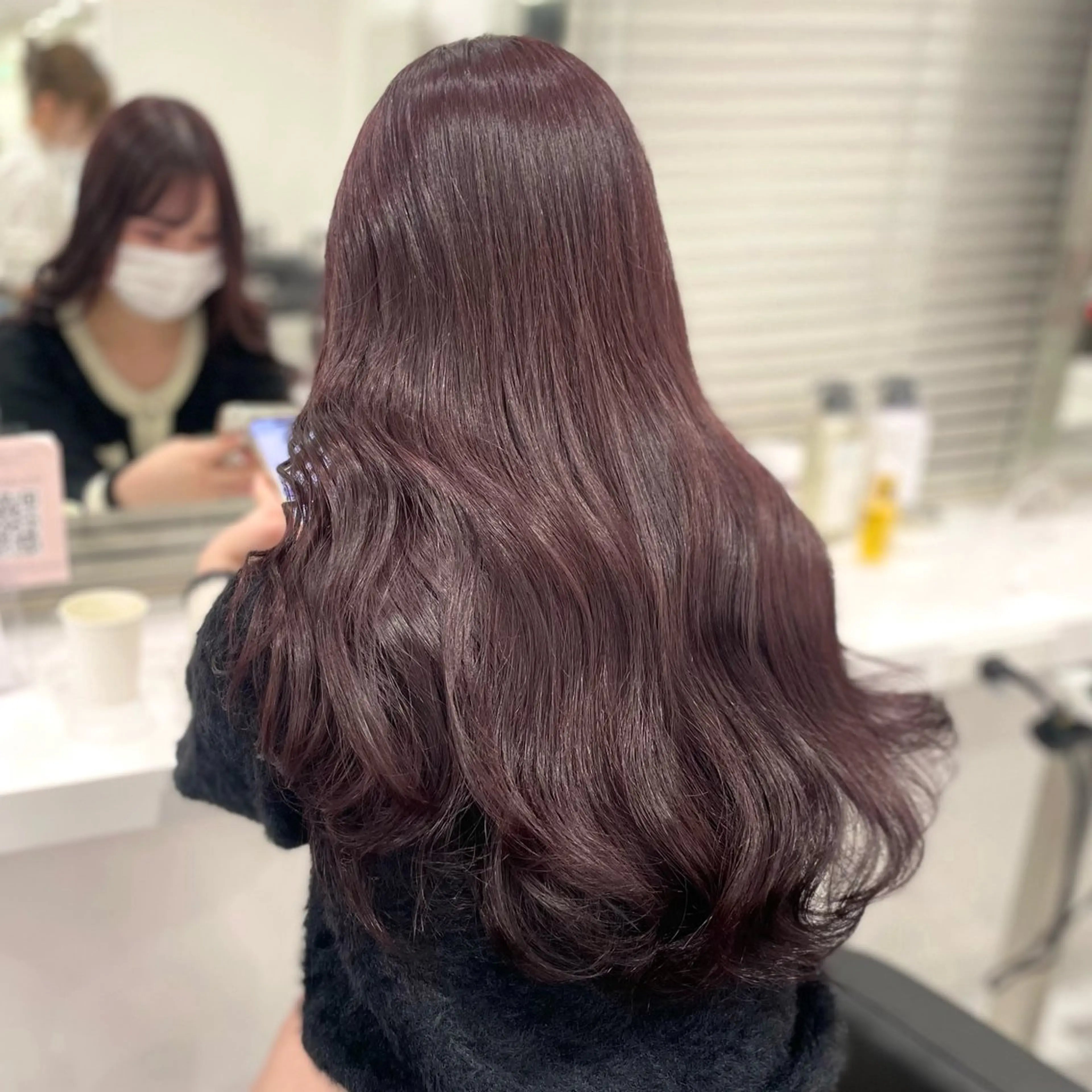 ロング ヘアカラー トリートメント ♡くすみトレンド ♡Rikutoのヘアスタイル