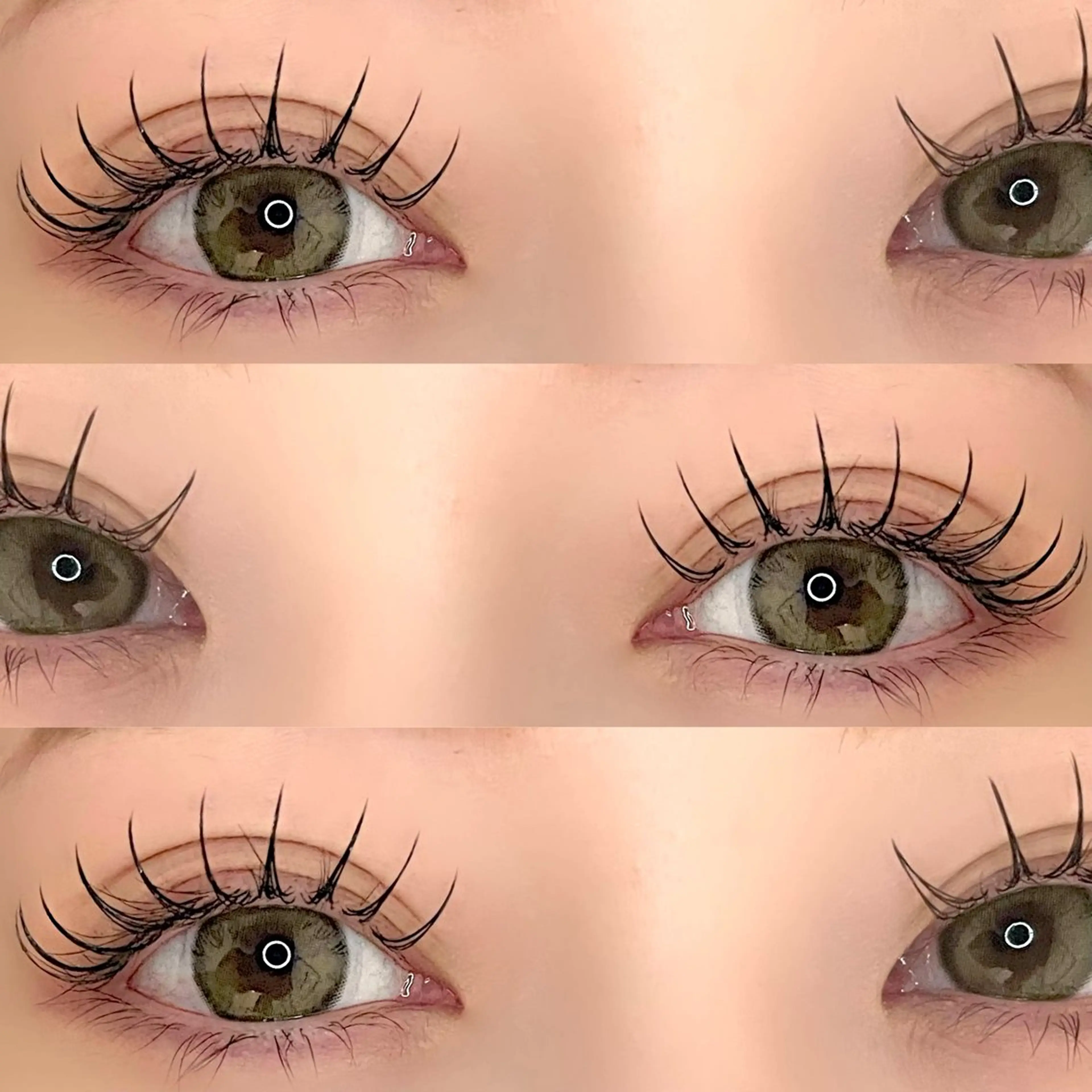 マツエク・マツパ 束感まつ毛 バイフルール アイラッシュサロンのマツエク・マツパデザイン