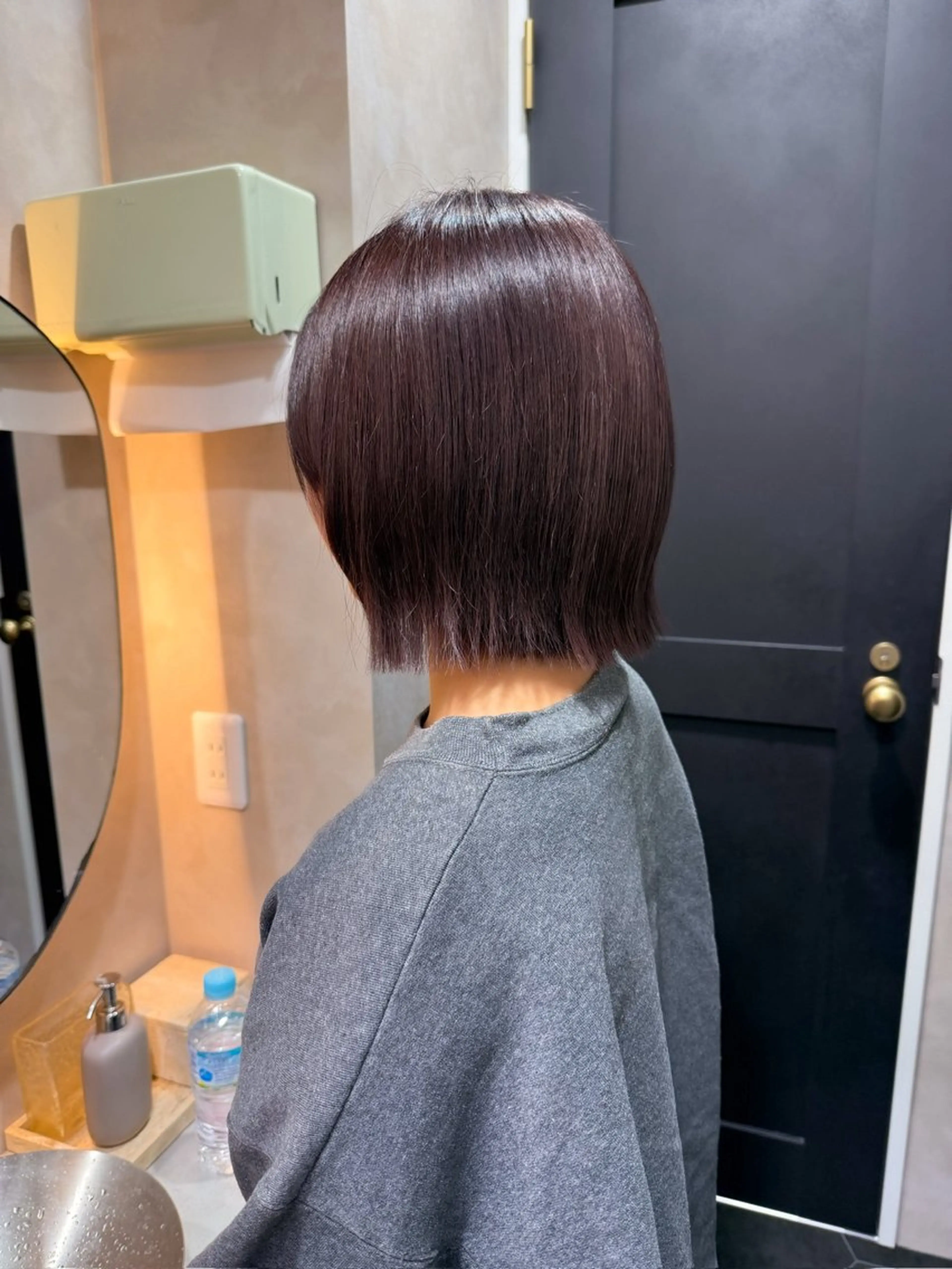 ミディアム カラー カット ヘアカラー トリートメント ヘッドスパ 🪐レイヤー/美髪 カラー/加野彩果🪐のヘアスタイル