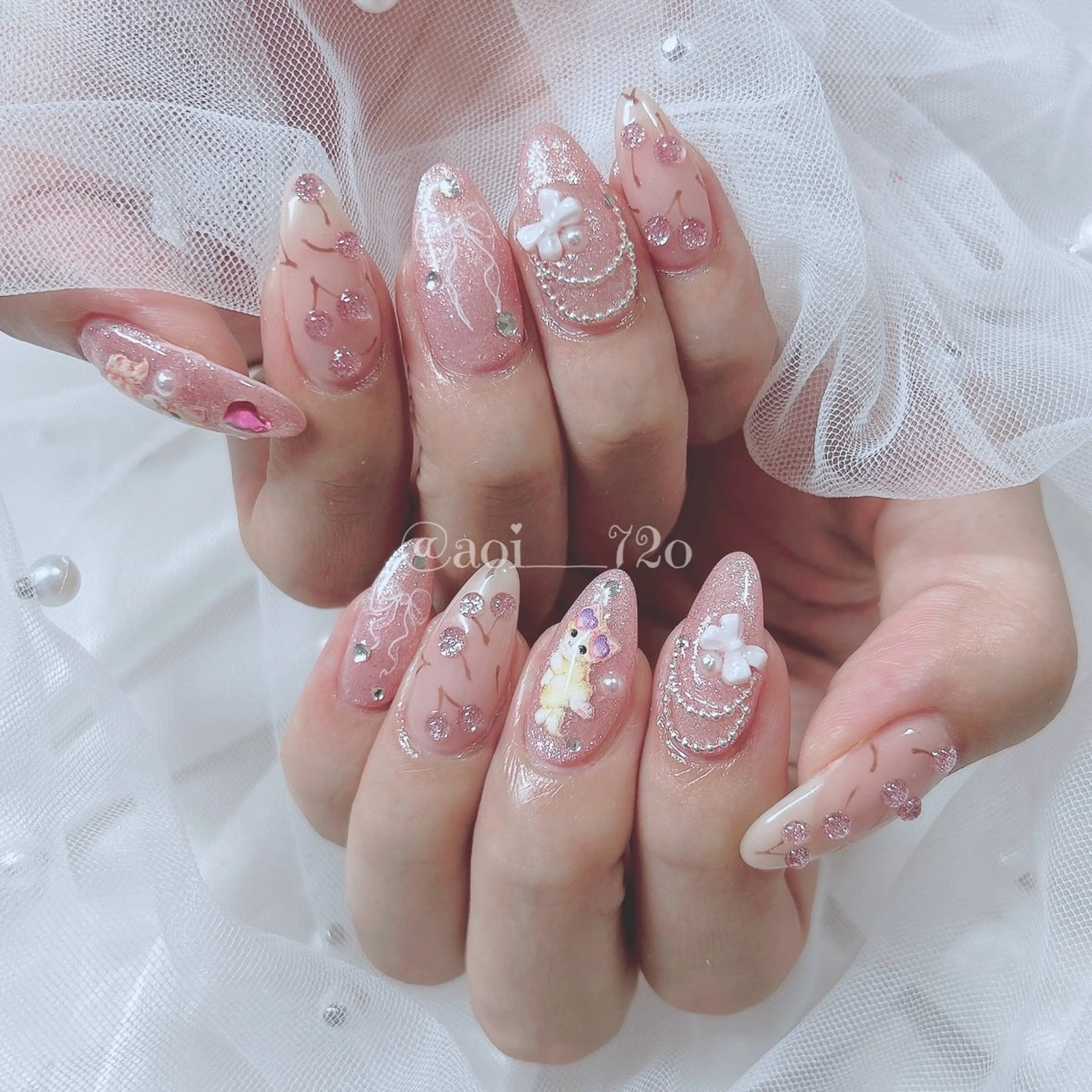 ネイル ハンドネイル Cerise Nailのネイルデザイン