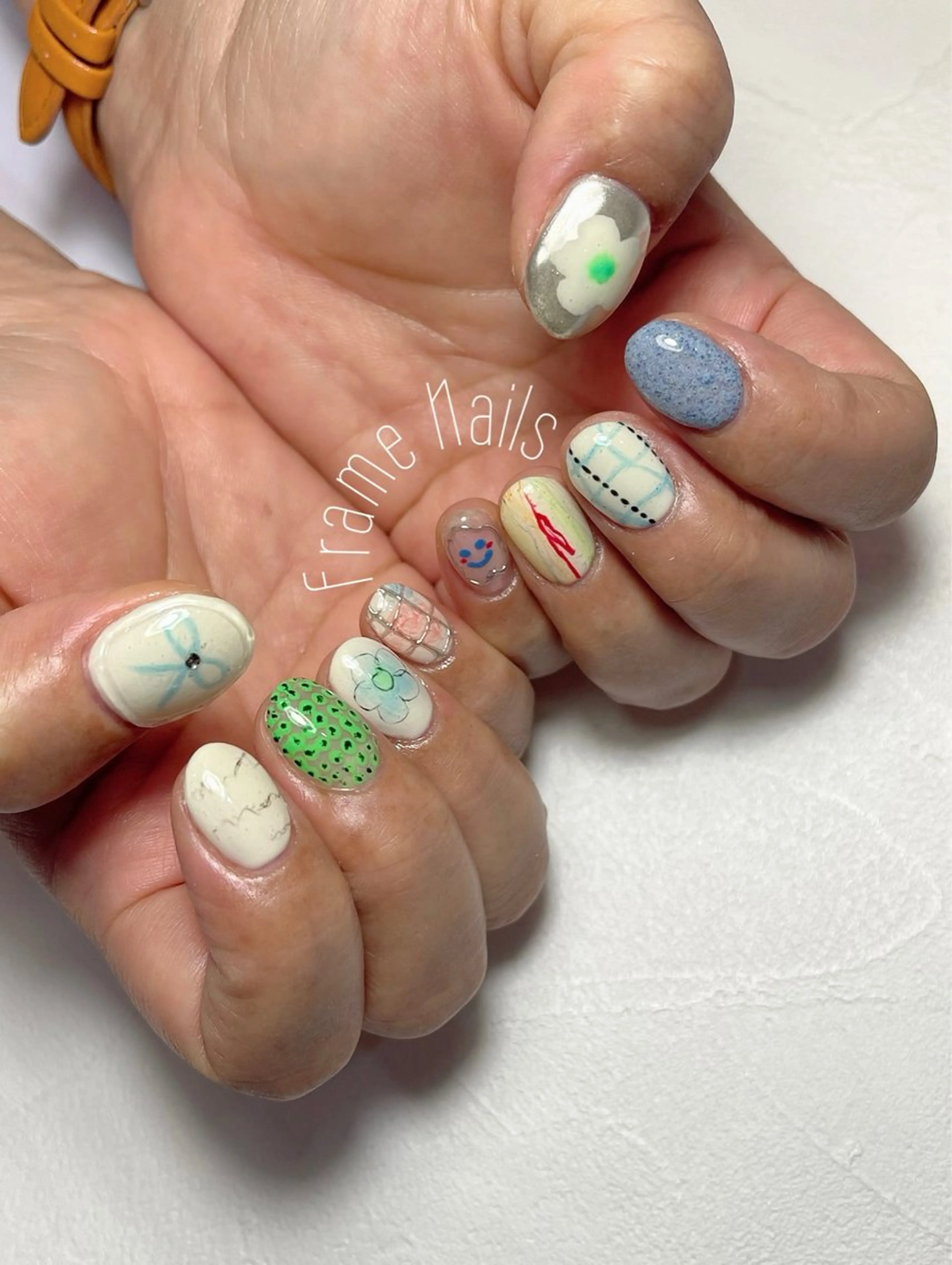 ネイル ハンドネイル Okamori Airiのネイルデザイン