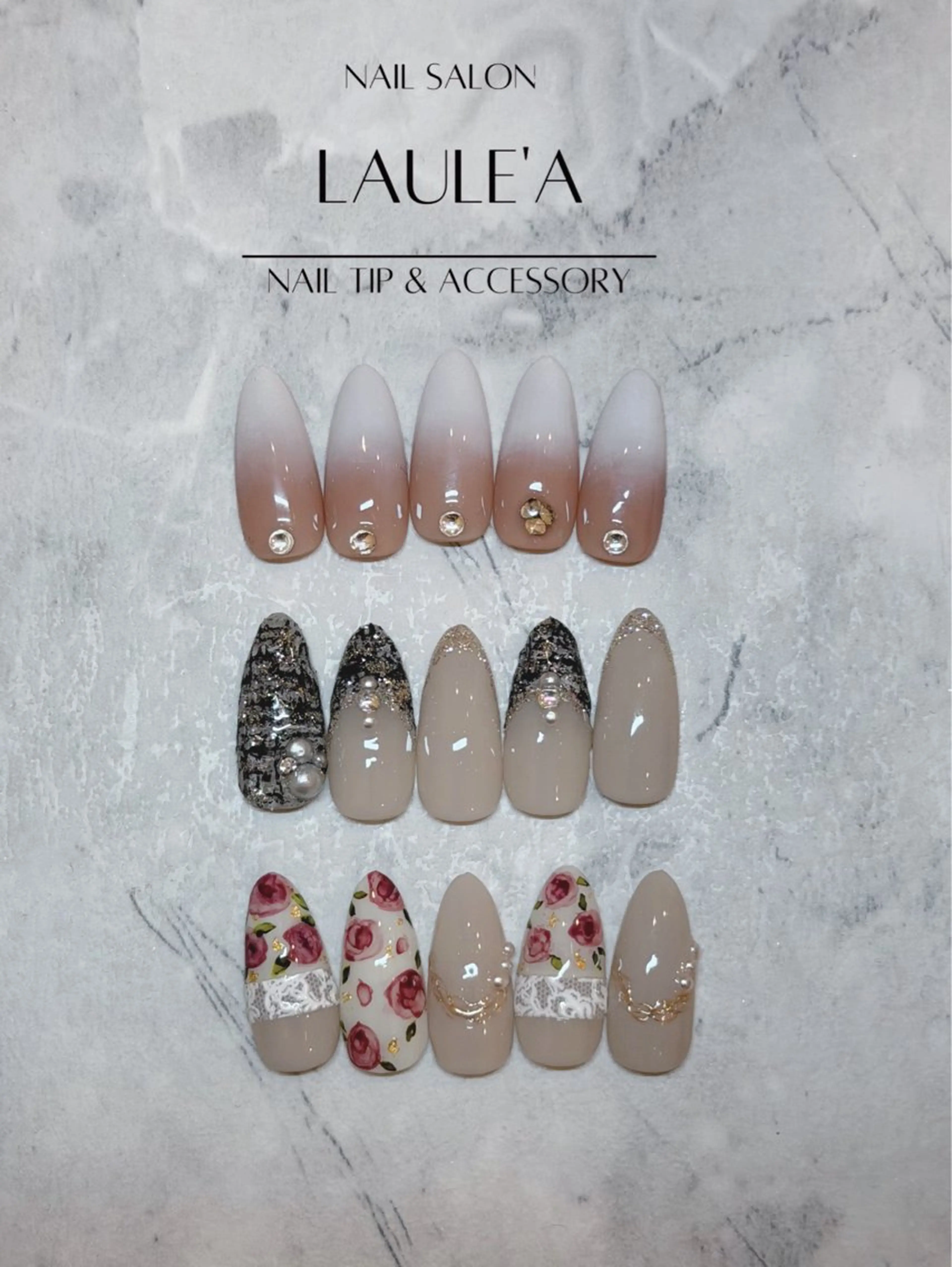 ハンド💅定額ネイル▪️デザインタイプ♡他店オフ＋1000円▪️リピーター様当店オフ無料の写真