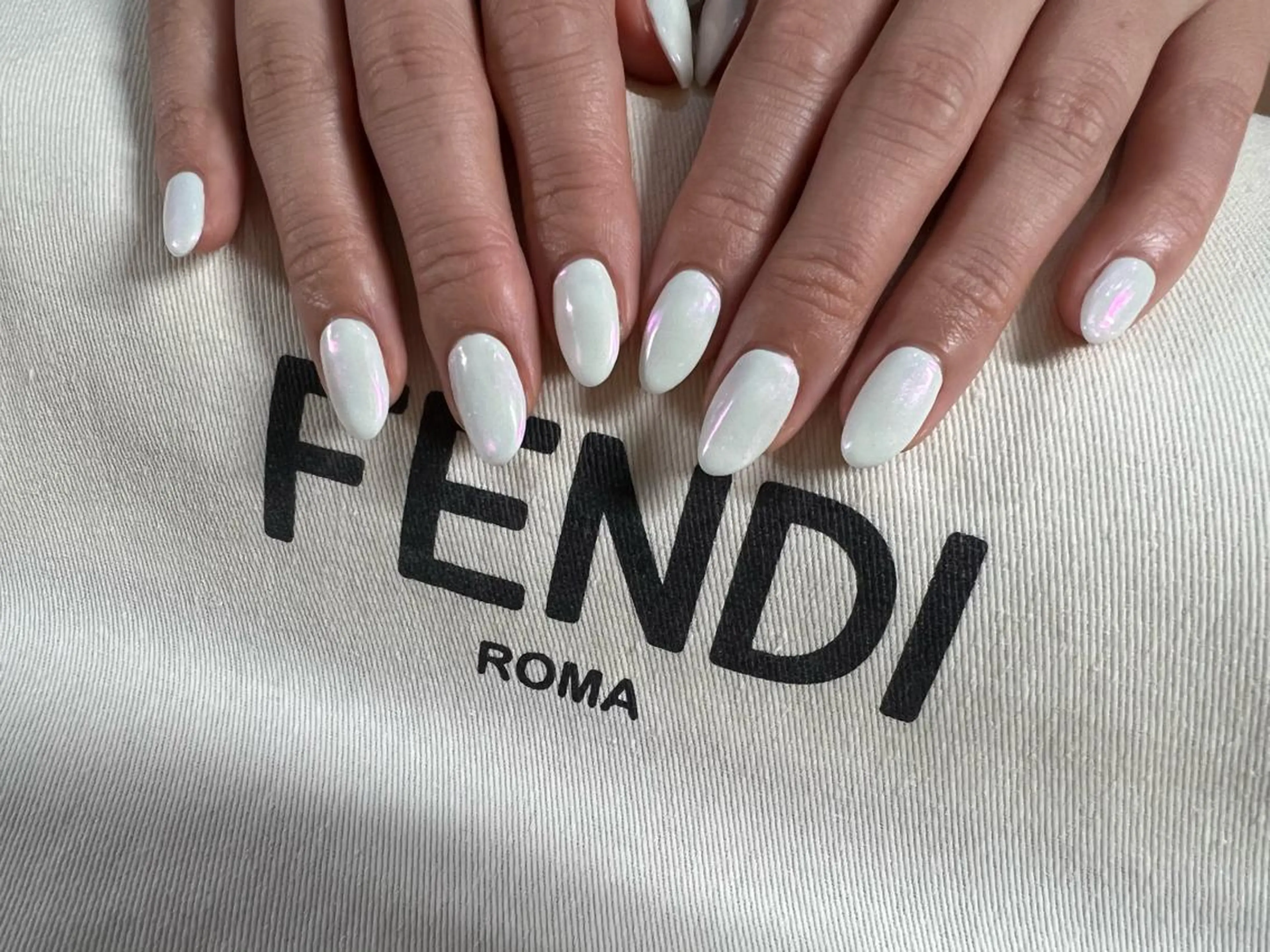 ネイル ミラーネイル aime 中崎町のネイルデザイン