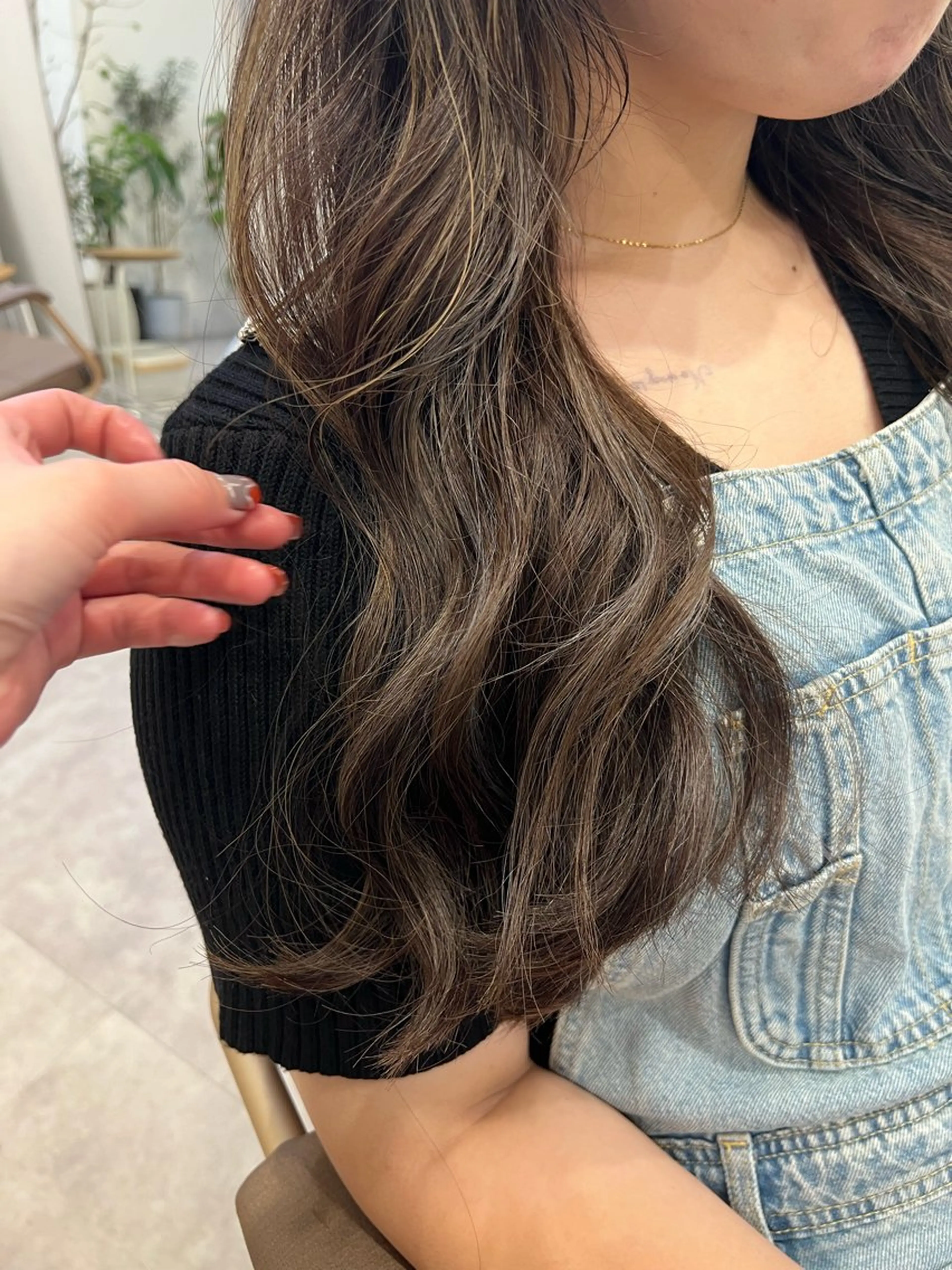 ロング カラー カット ヘアカラー Loem【ロエム】所属・RINA 【Loem】のヘアスタイル