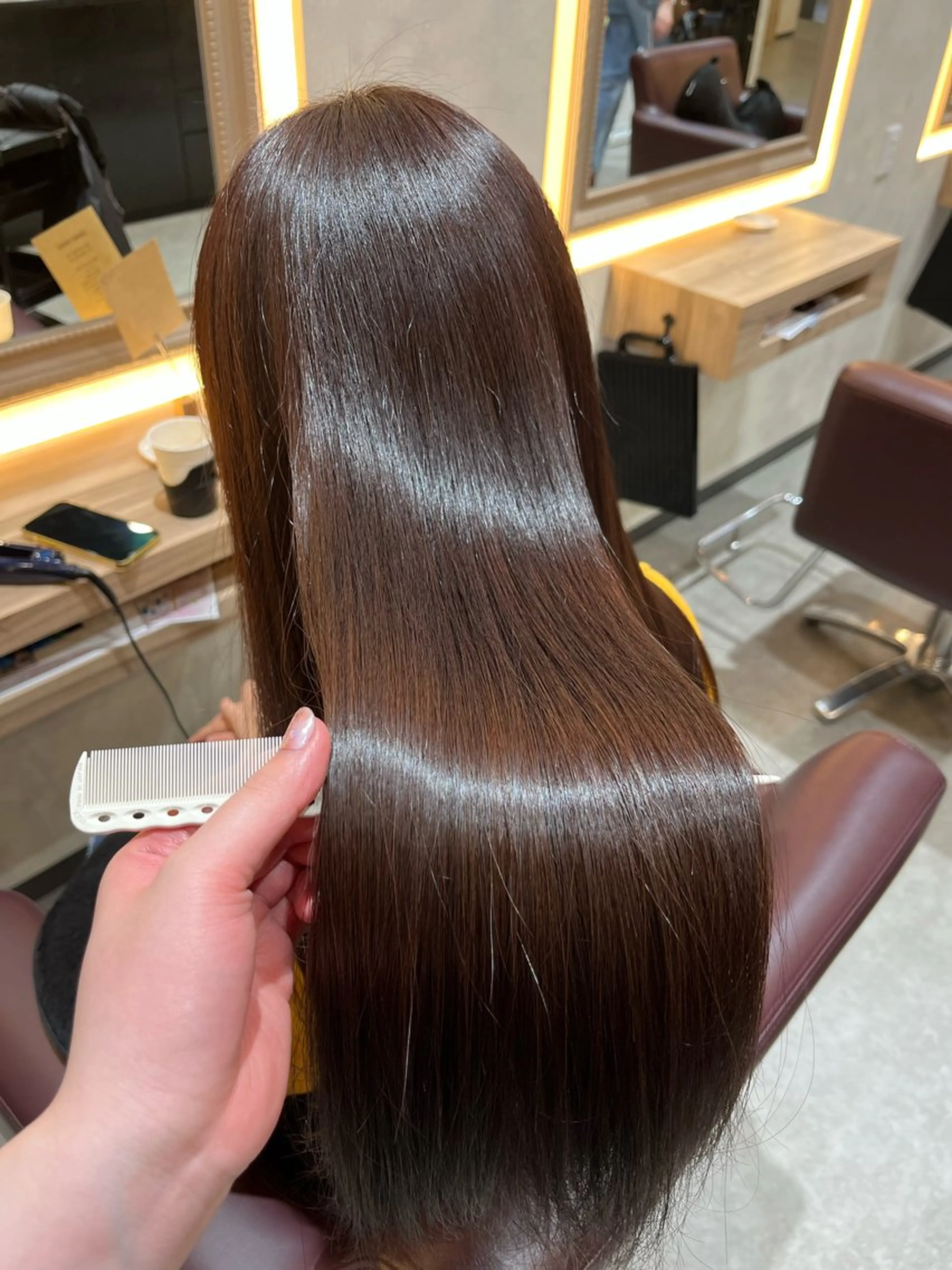 カラー カット ヘアカラー トリートメント 長尾 みのりのヘアスタイル