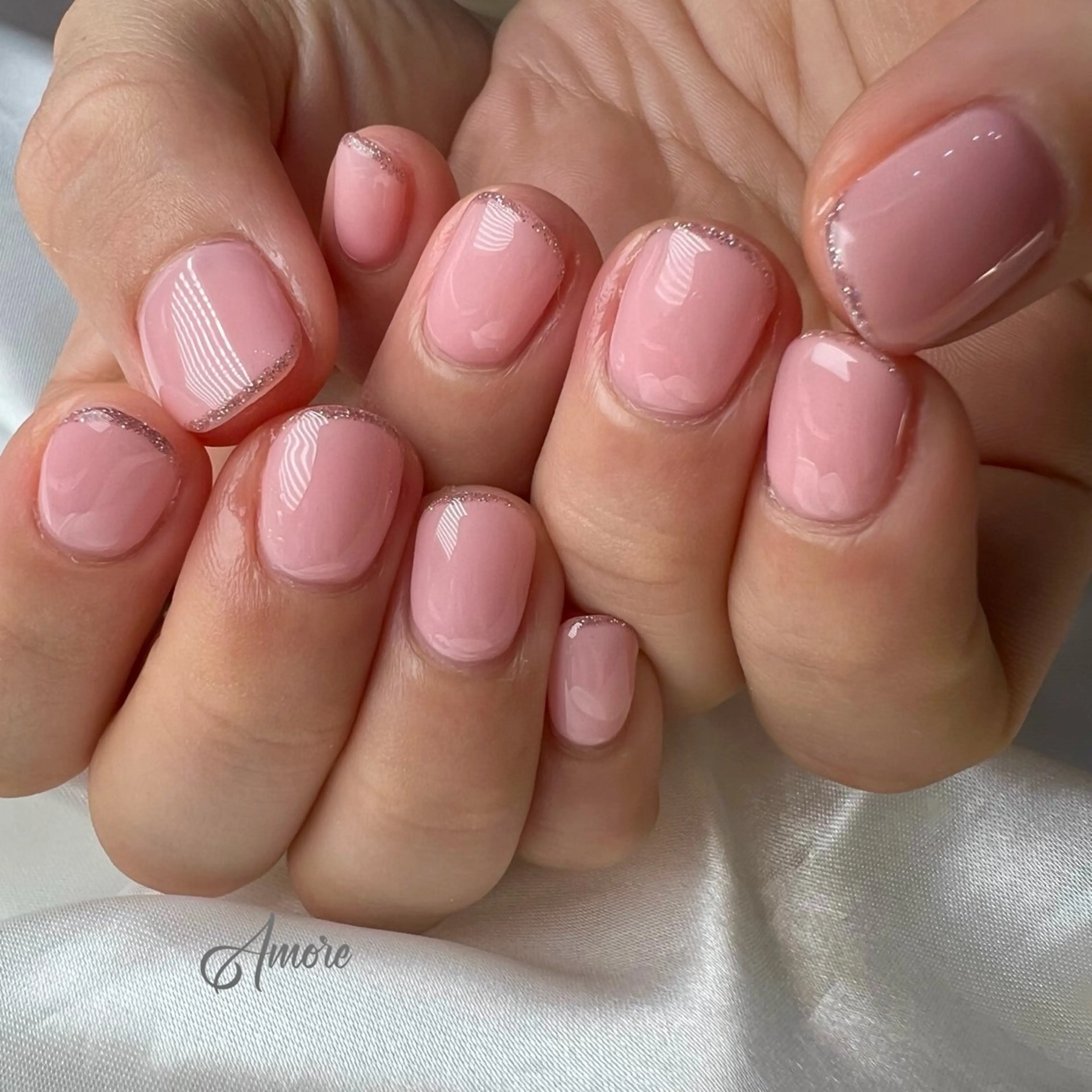 ネイル ジェルネイル キラキラネイル 韓国ネイル マグネットネイル パラジェル You kyehwaのネイルデザイン