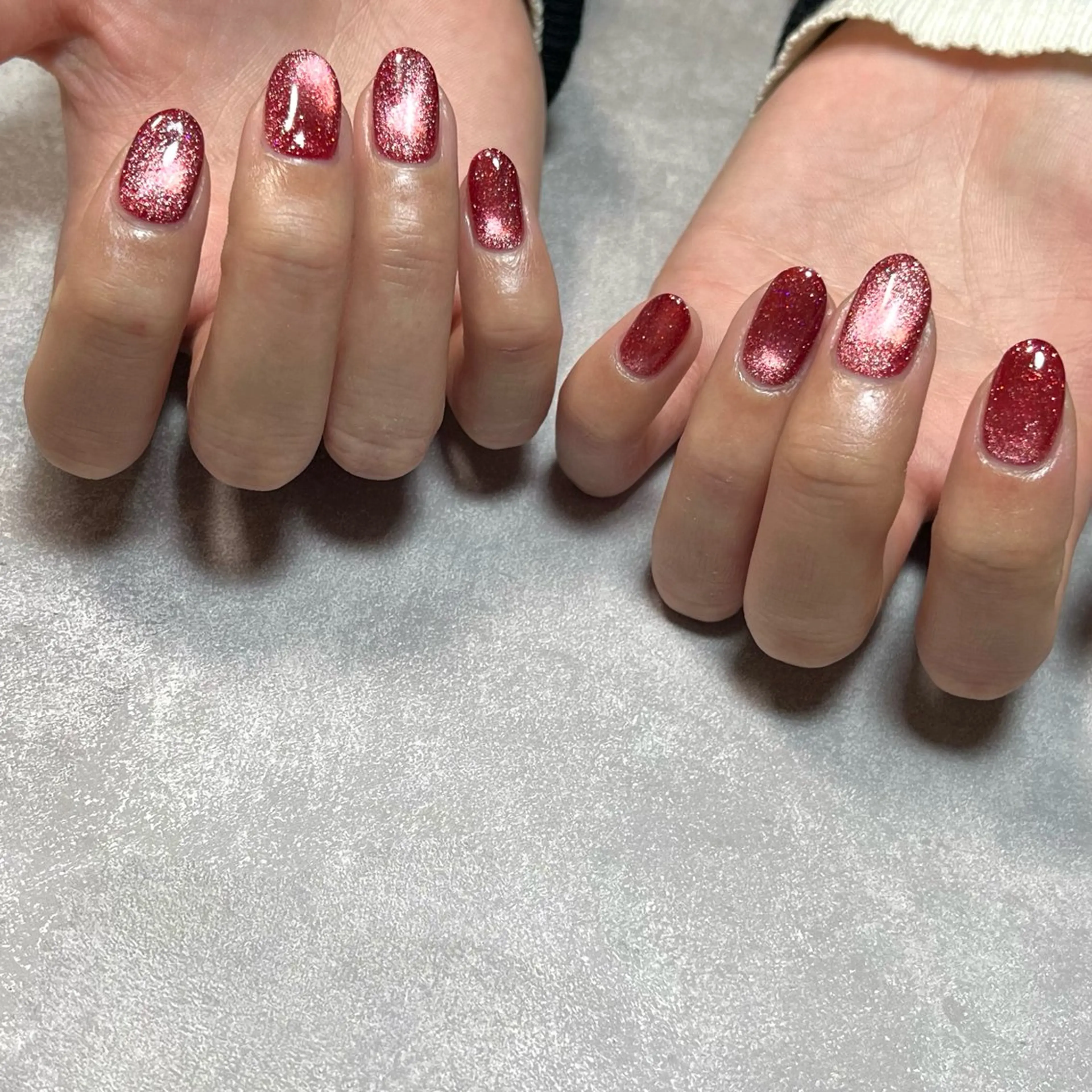 ネイル フラッシュネイル フラッシュマグ マグネットネイル orin nail／ kaoriのネイルデザイン