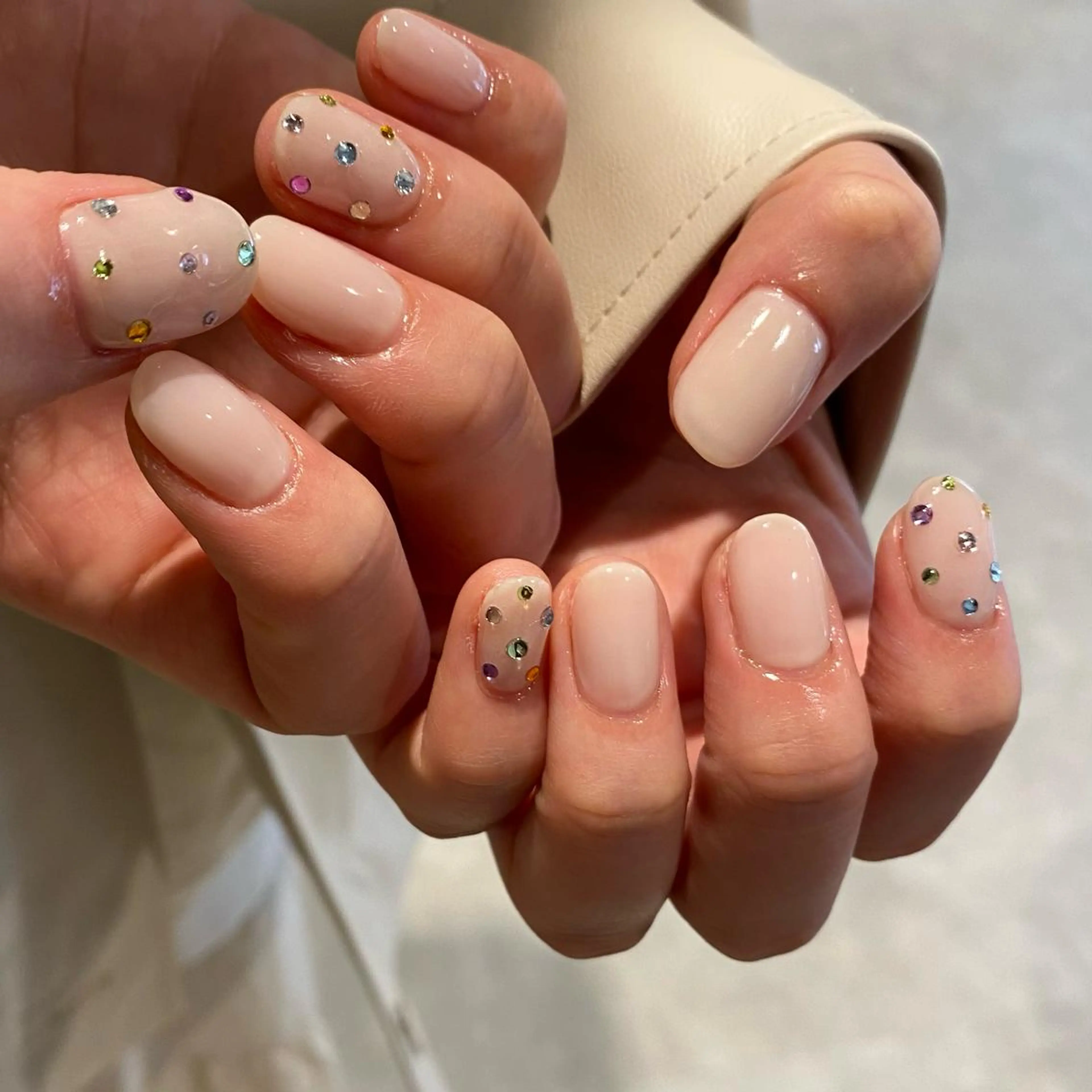 ネイル ニュアンスネイル ハンドネイル RINO AMANE nailのネイルデザイン