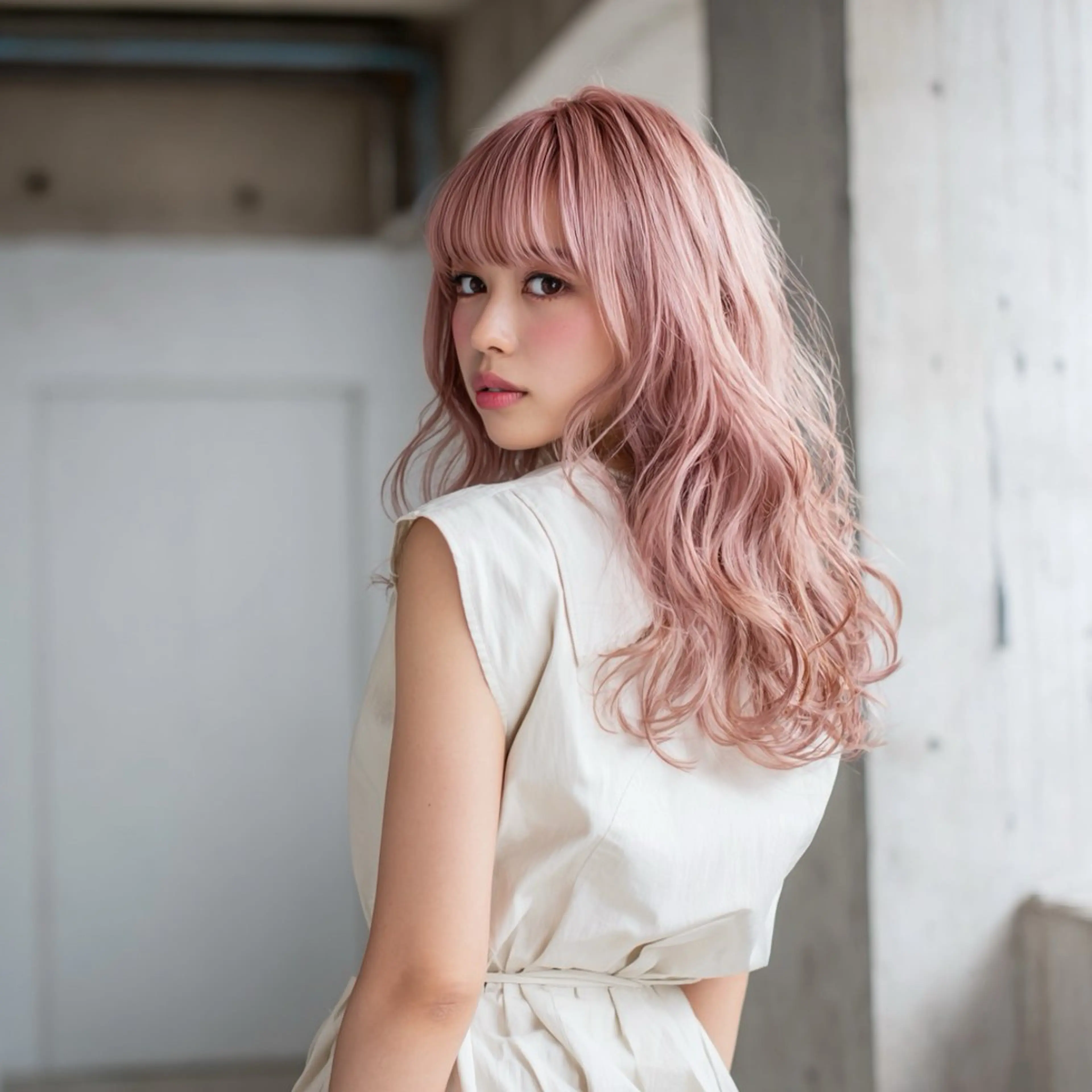 カラー ヘアカラー トリートメント 池袋/カラー特化🎨 ロング料金なし🩵のヘアスタイル