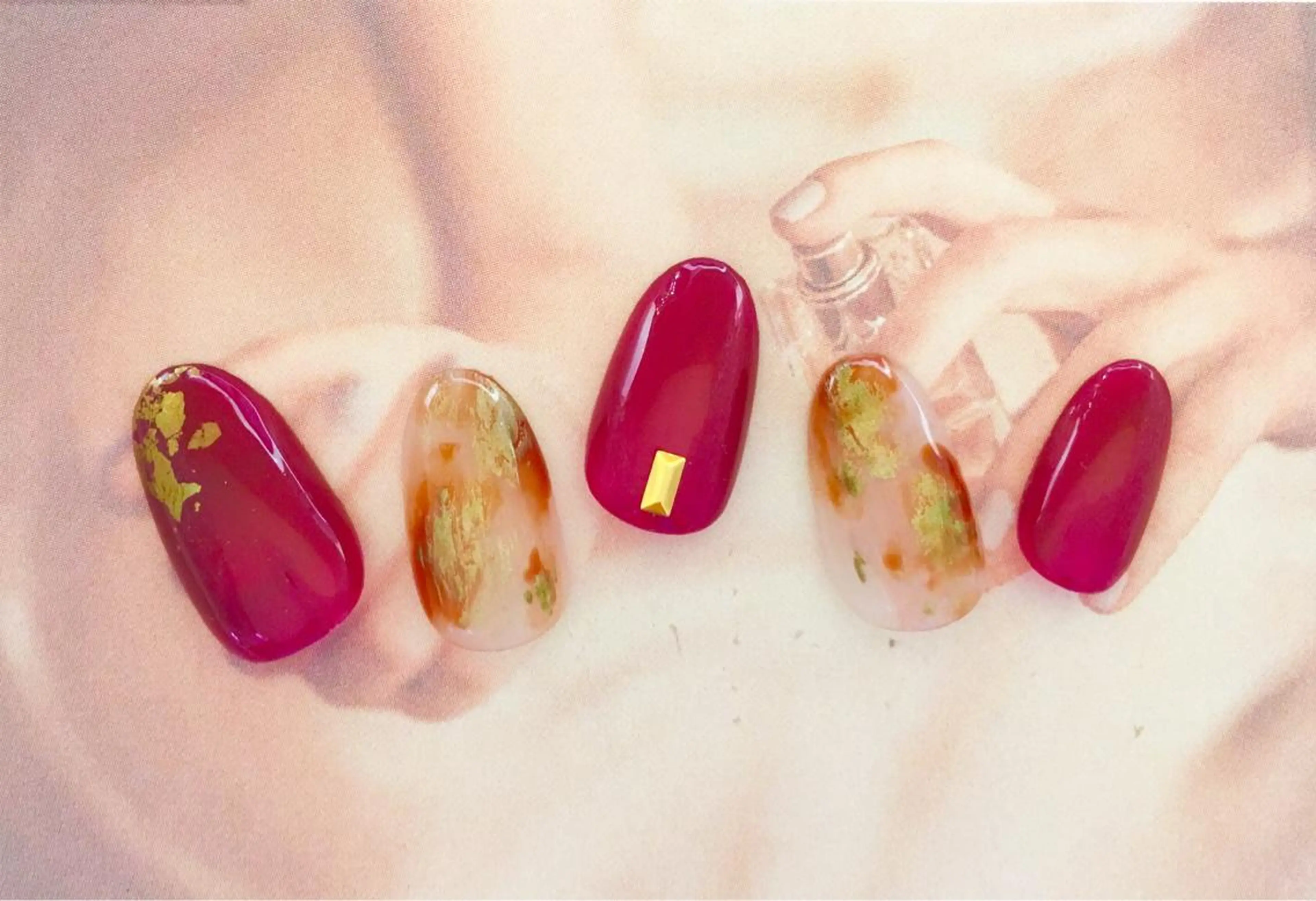 ネイル ハンドネイル フジタ エリカのネイルデザイン