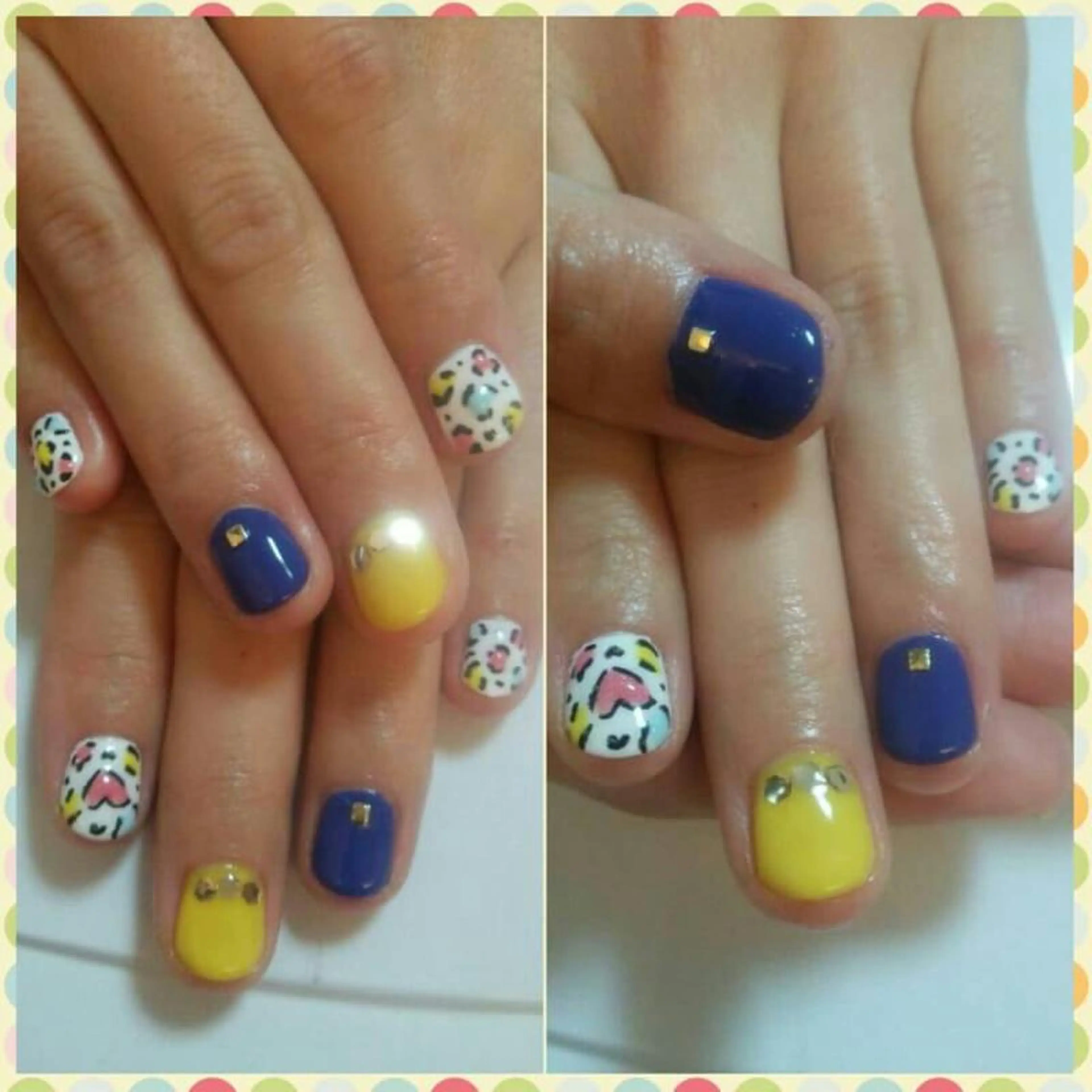 ネイル アニマル柄 田代 夏子のネイルデザイン