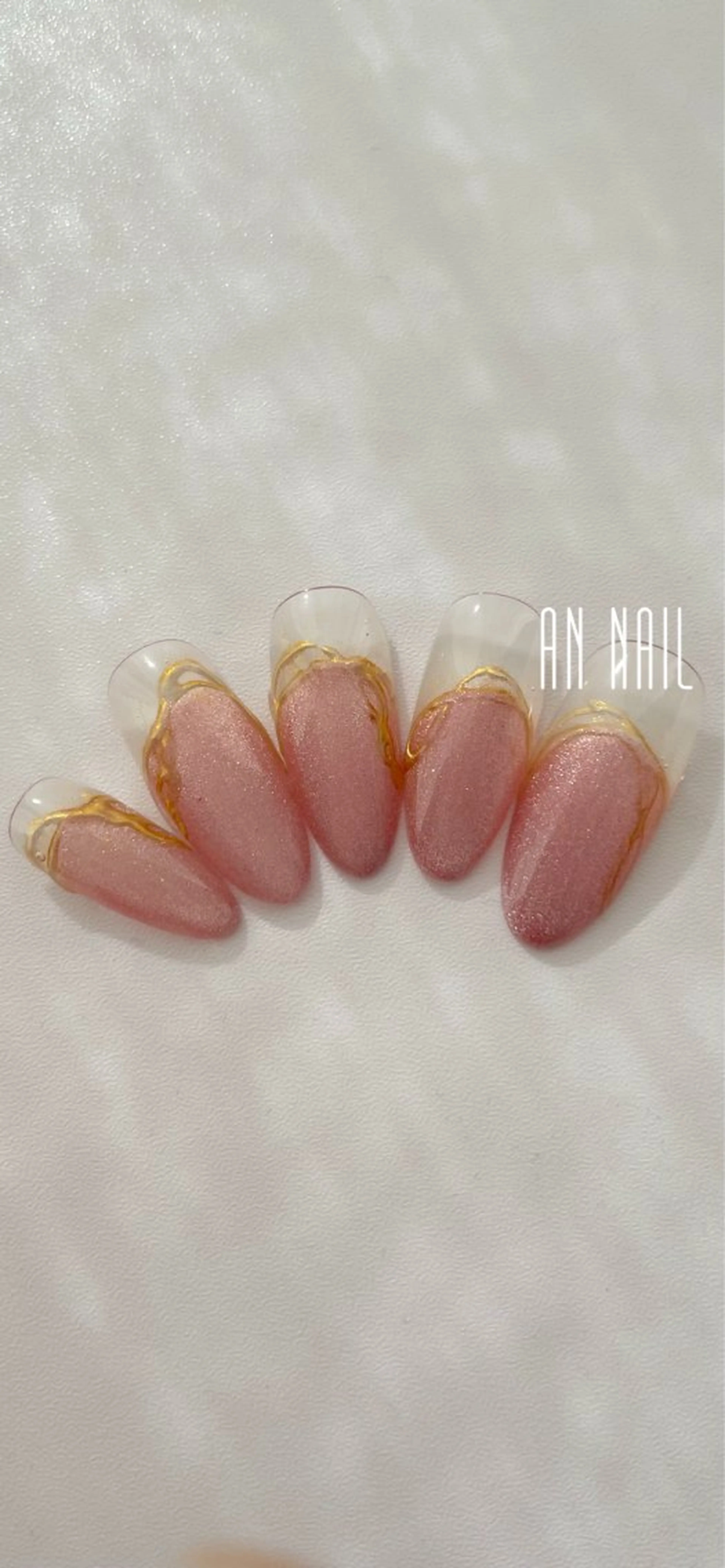 ネイル ニュアンスネイル ハンドネイル AN Nailのネイルデザイン