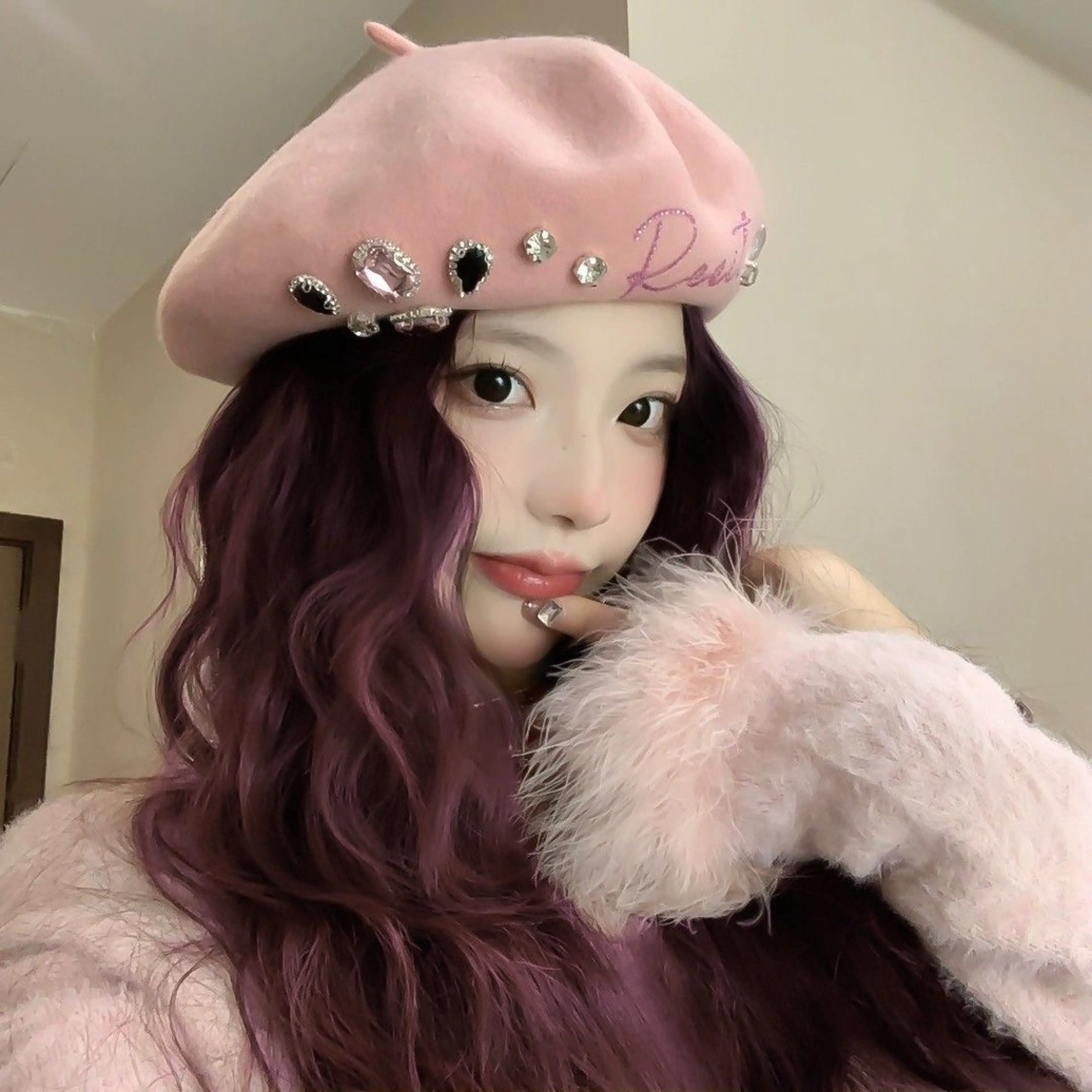 ロング カラー 🎀暖色/ラベンダー /paru🤍のヘアスタイル