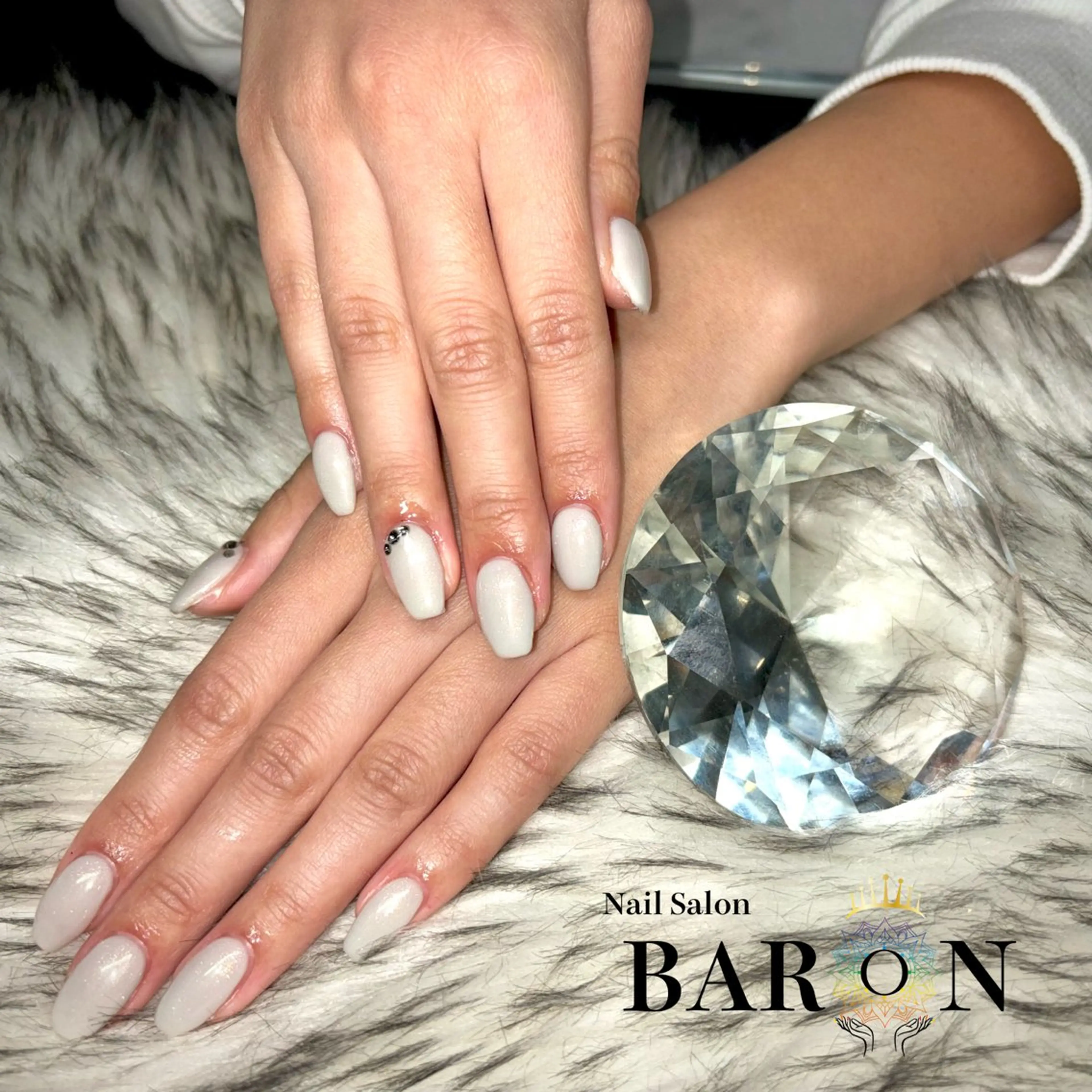 ネイル ラメ(グリッター) ♛BARON♛ MANAのネイルデザイン