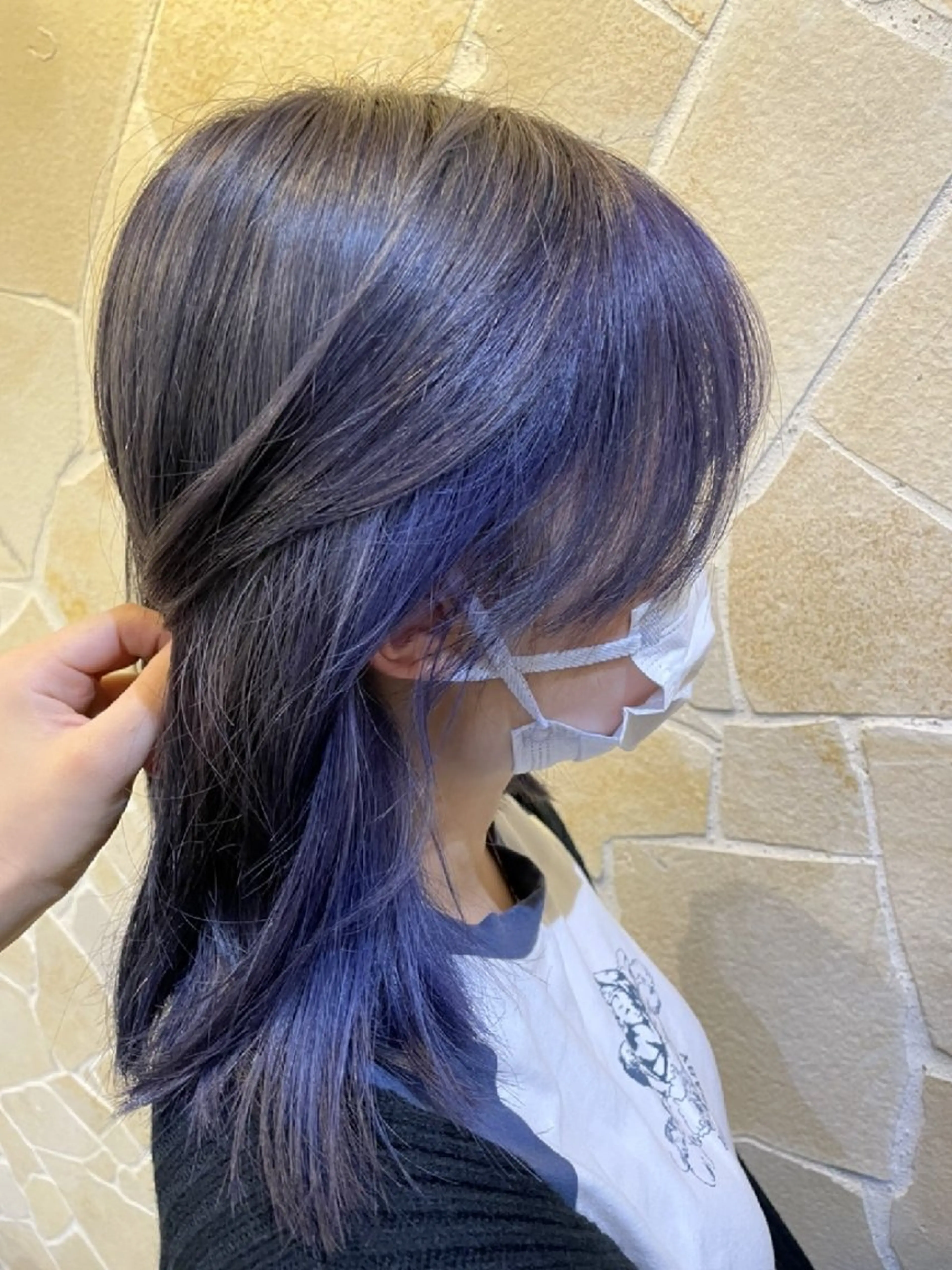 ヘアカラーの写真