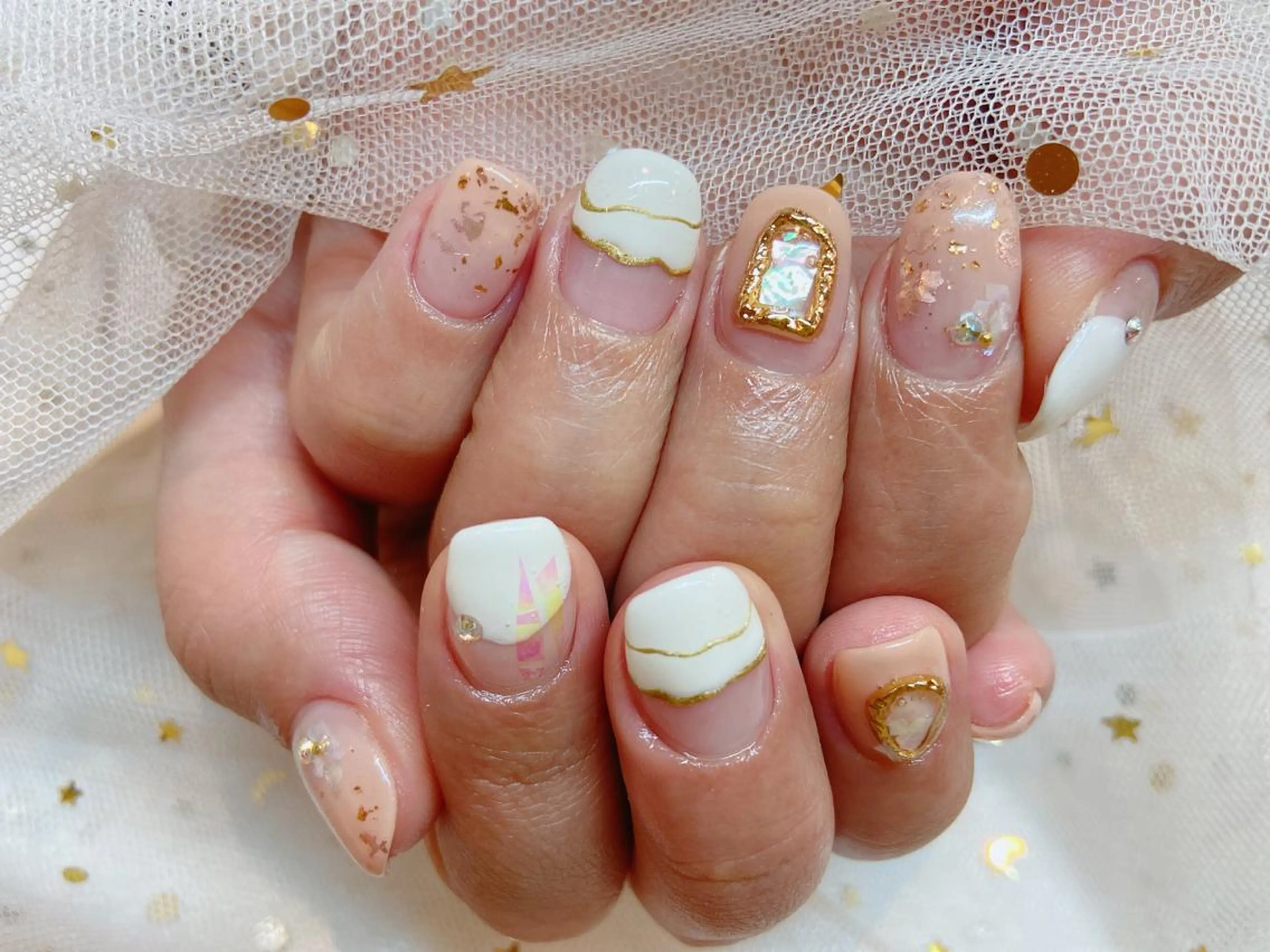 ネイル 長さだし専門店 M2　rikaのネイルデザイン