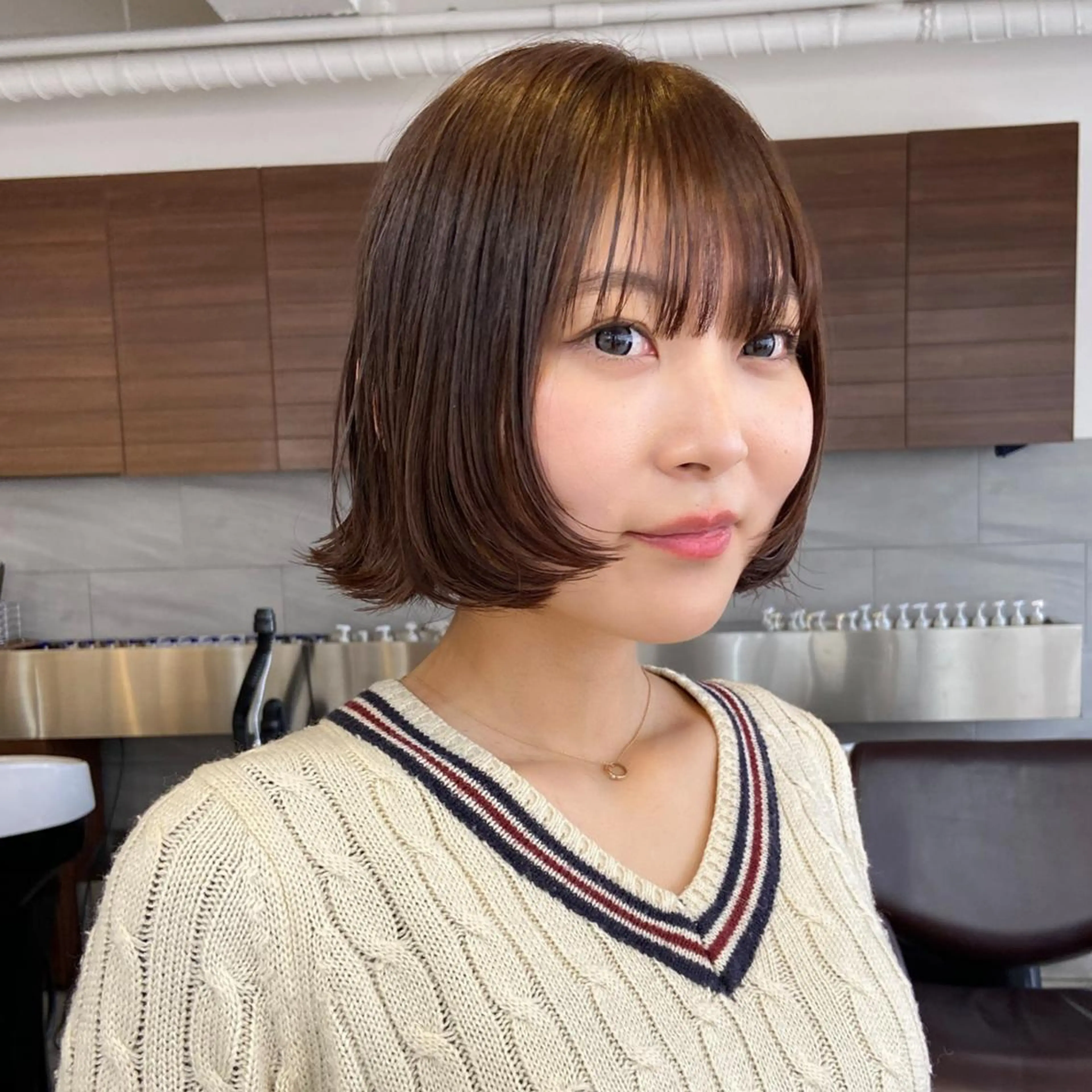 【無料】カット＋ 艶髪トリートメント/ 艶髪ボブ / ホットペッパー掲載用写真をスマホさせて頂きます / 事前写真必要の写真