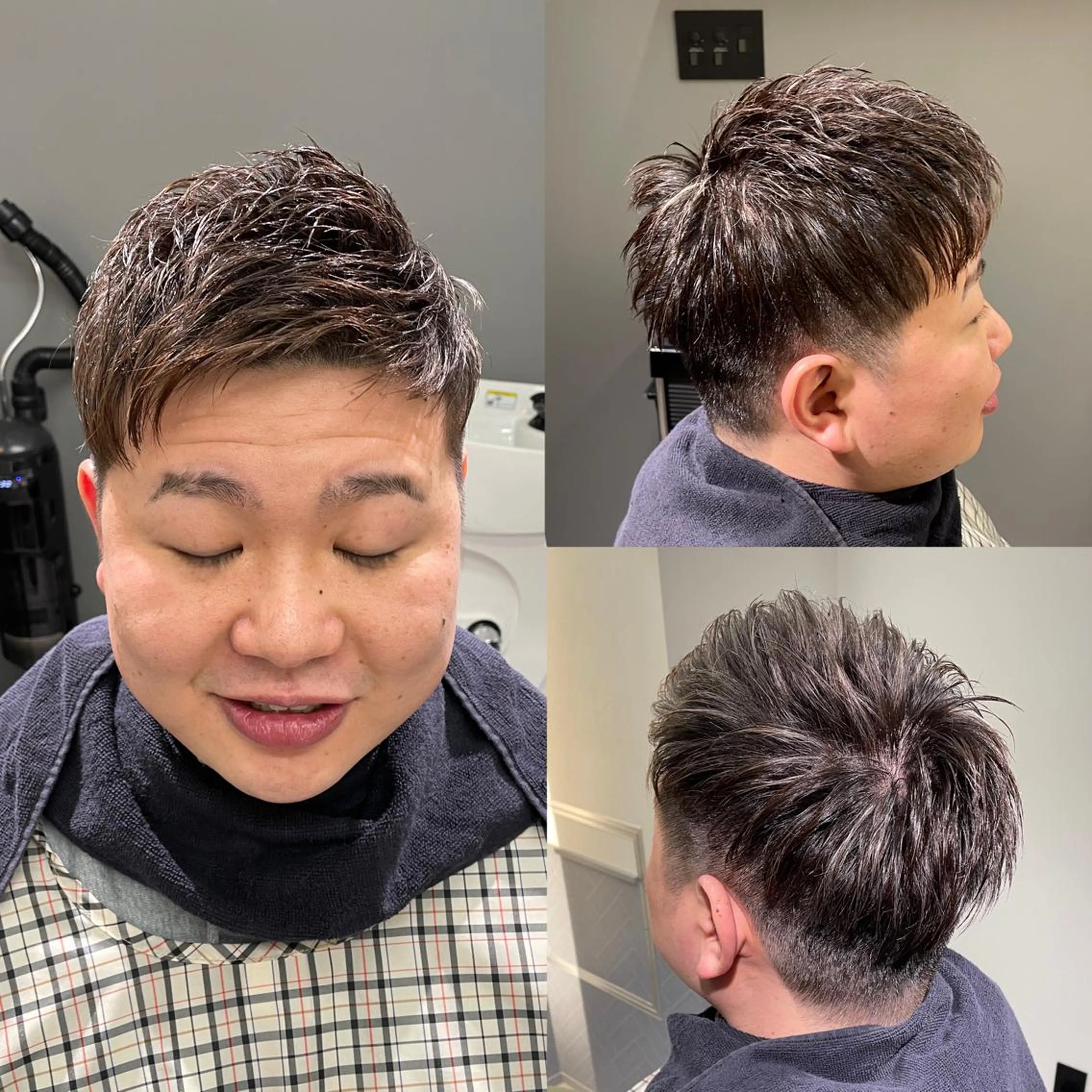 ショート カラー メンズ hair studio ARUIM所属・【メンズ限定】三浦 正弘【深夜0時〜◎】のヘアスタイル