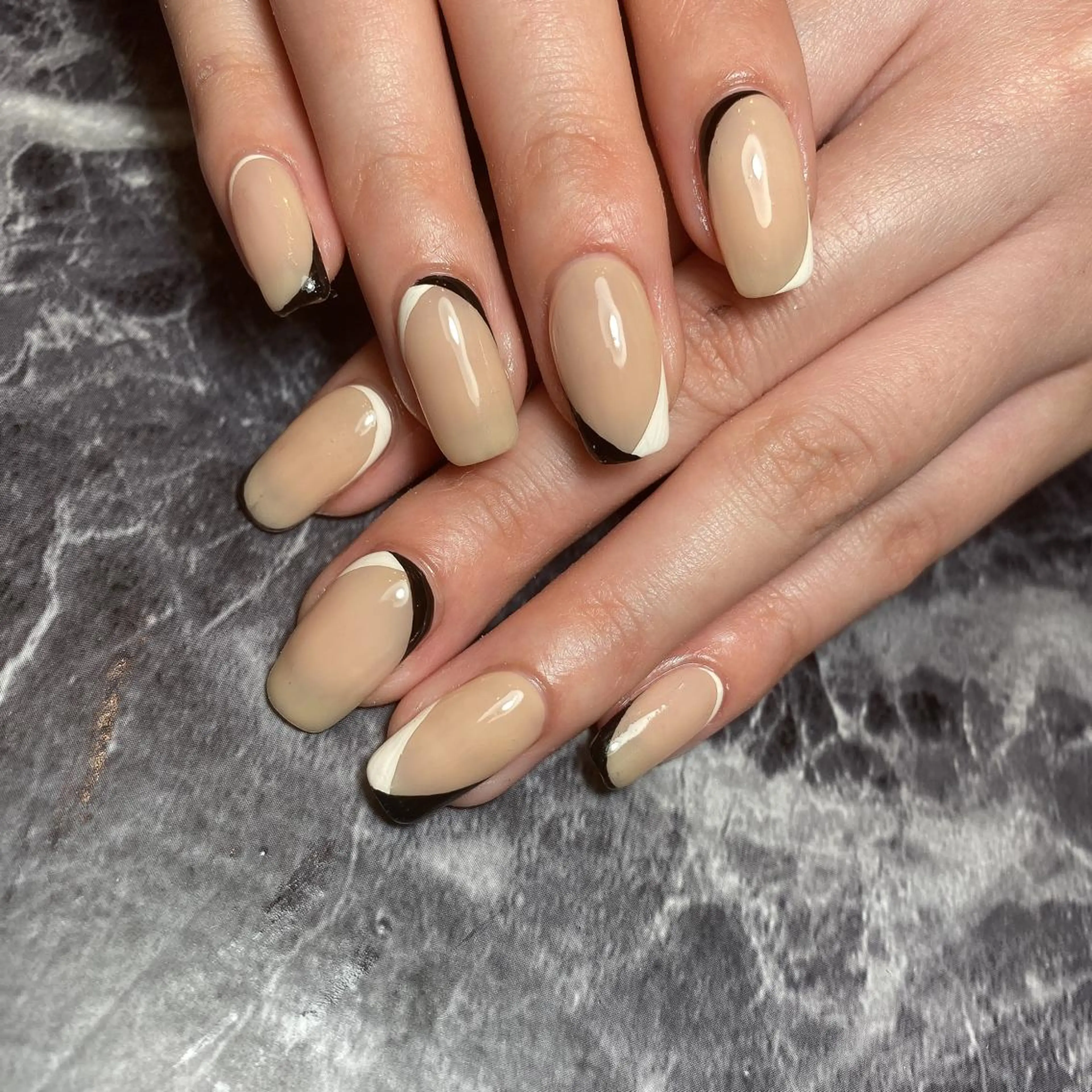 ネイル ジェルネイル しば まなみのネイルデザイン