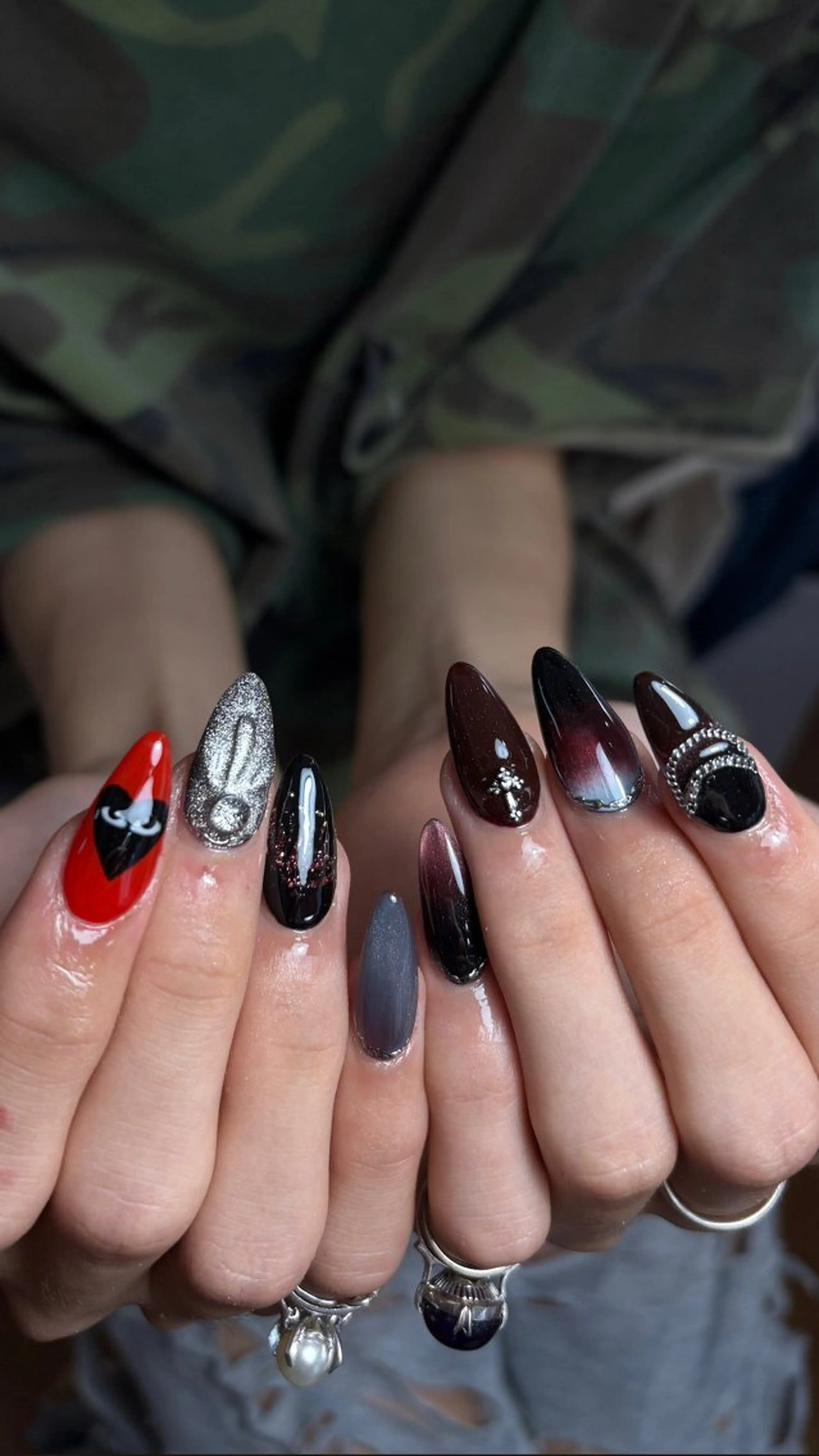 ネイル ⟡.·coco⟡.· 1月予約受付中のネイルデザイン