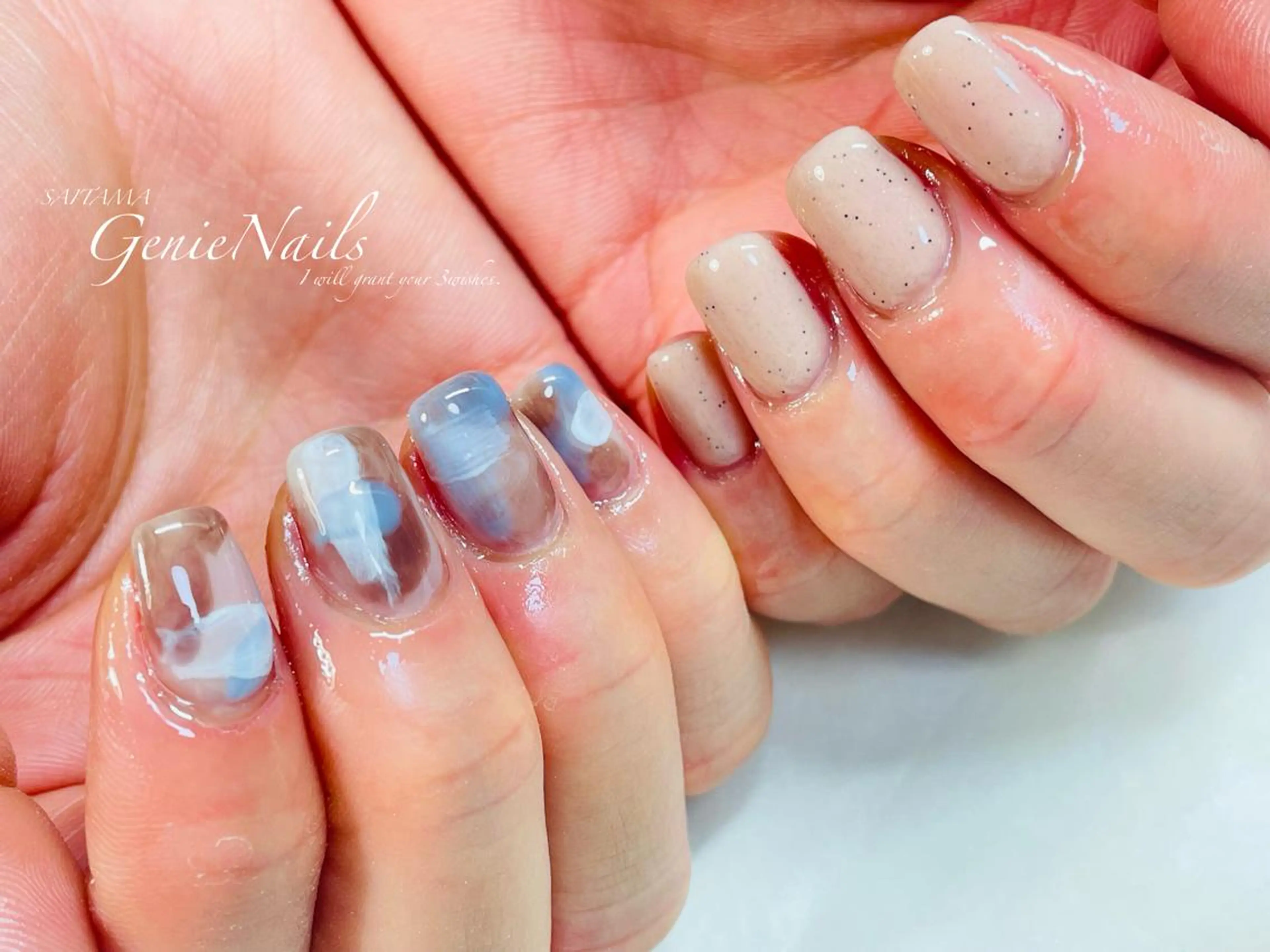 メンズ Genie Nailsのネイルデザイン