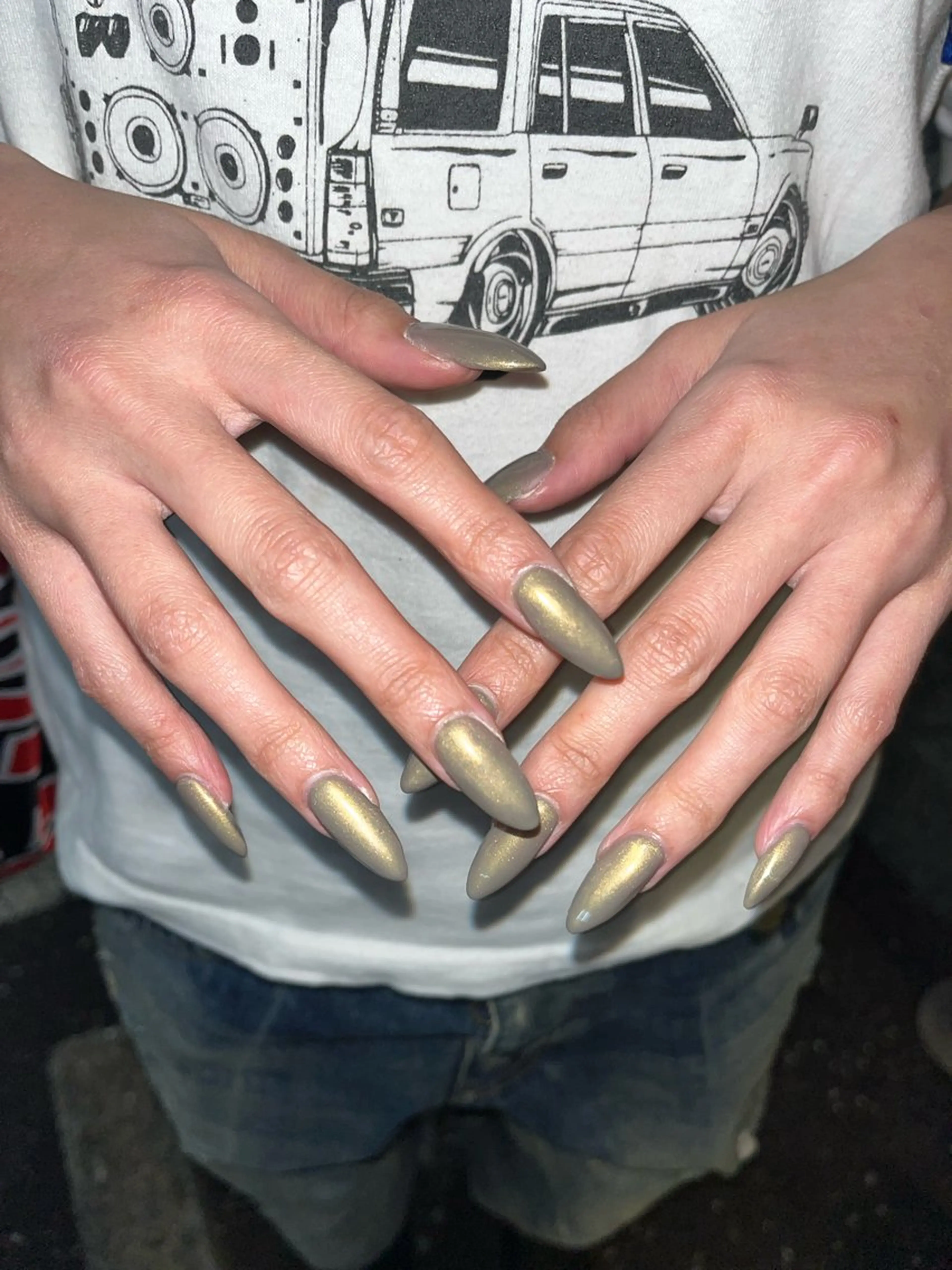 🌙長さだしシンプルデザイン(ﾏｸﾞ・ｵｰﾛﾗ・ﾐﾗｰ・ﾌﾚﾝﾁ・ｸﾞﾗﾃﾞ)の写真