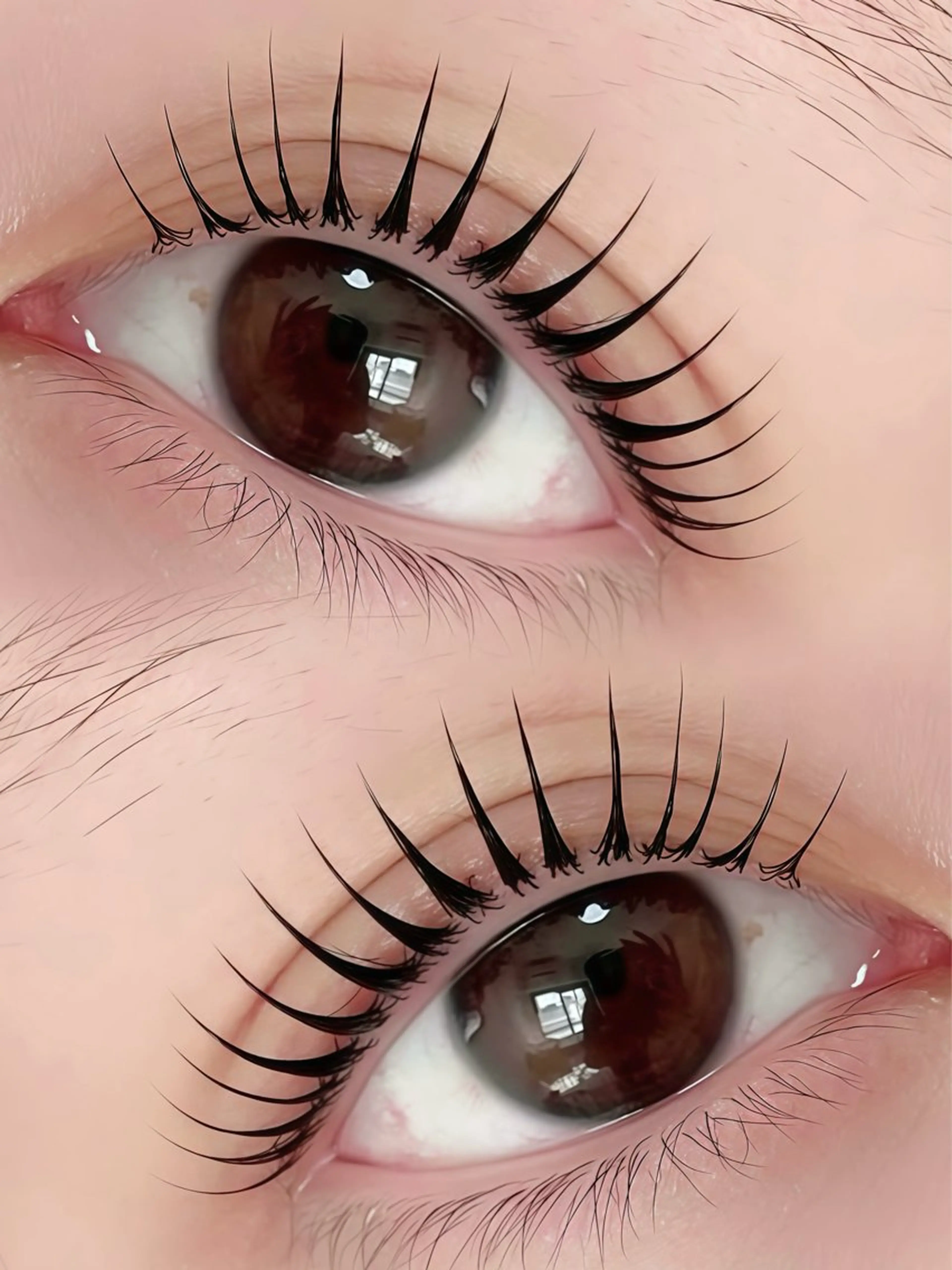 👁️ぱっちり目力🖤マスカラパーマ🐈‍⬛📓➰の写真