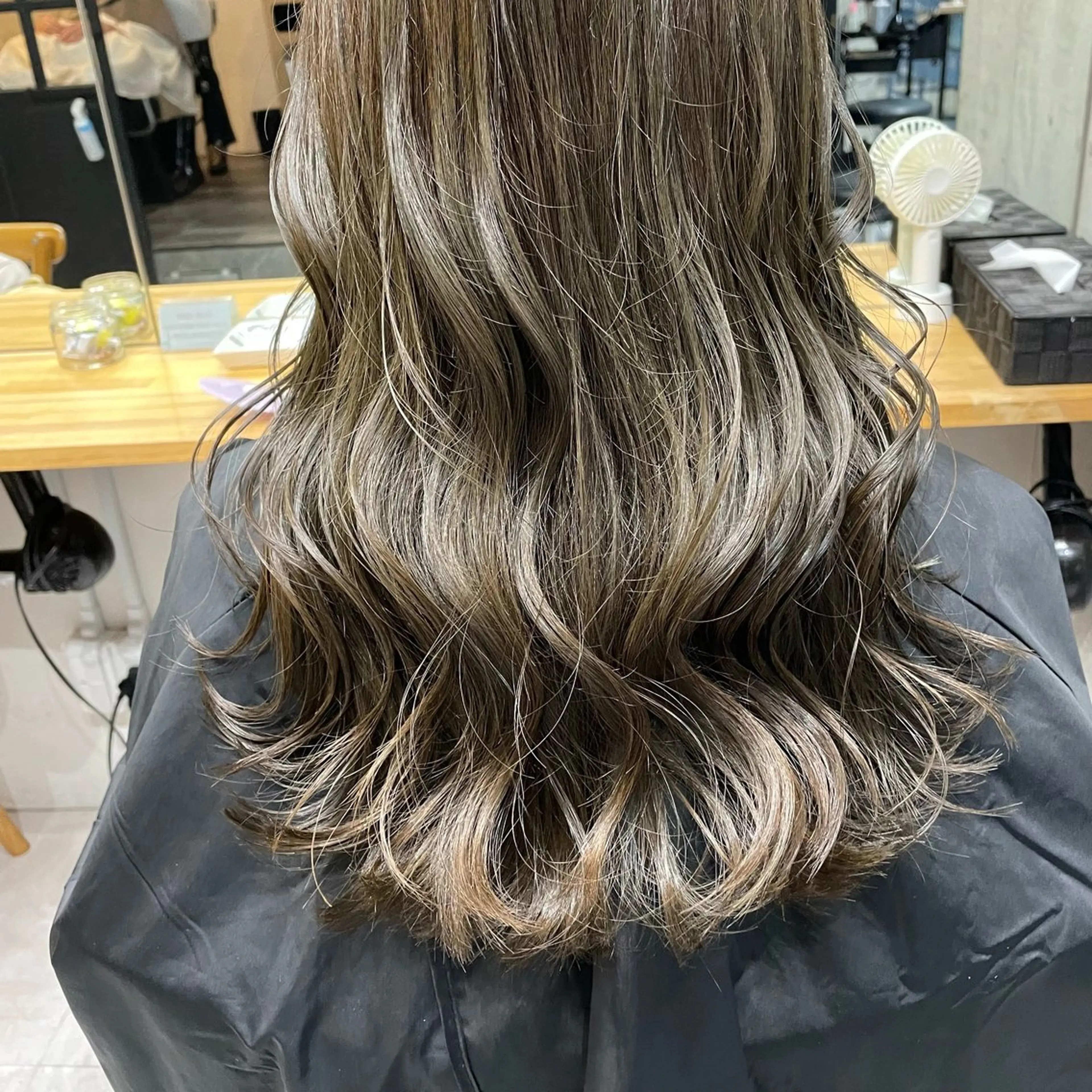 ロング カラー ベージュカラー 透明感カラー グレージュ オリーブベージュ オリーブカラー ヘアカラー 堀江将太朗/恵比寿/ メンズカットのヘアスタイル