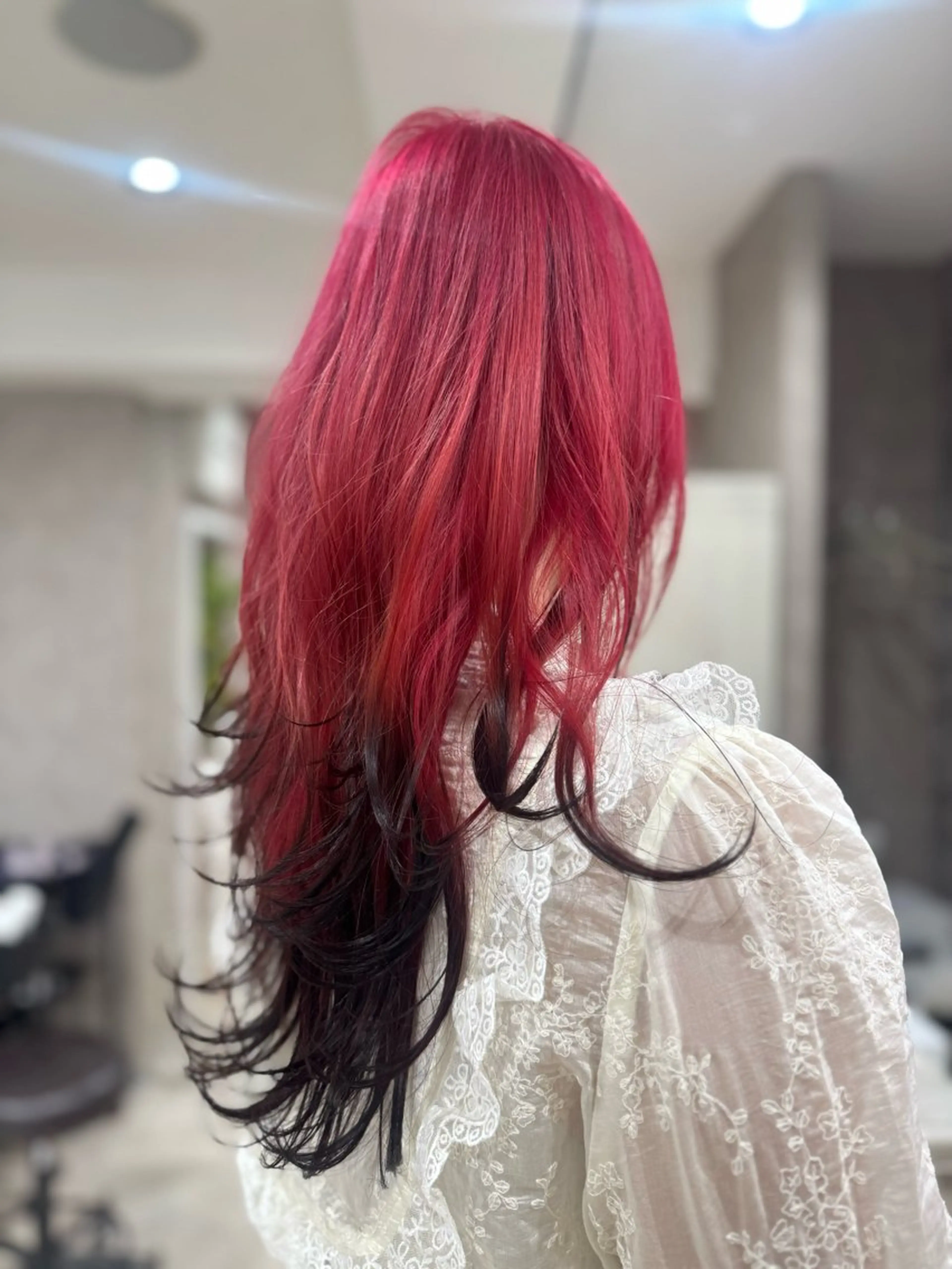 セミロング Re:ICE所属・はな / Re:ICEのヘアスタイル