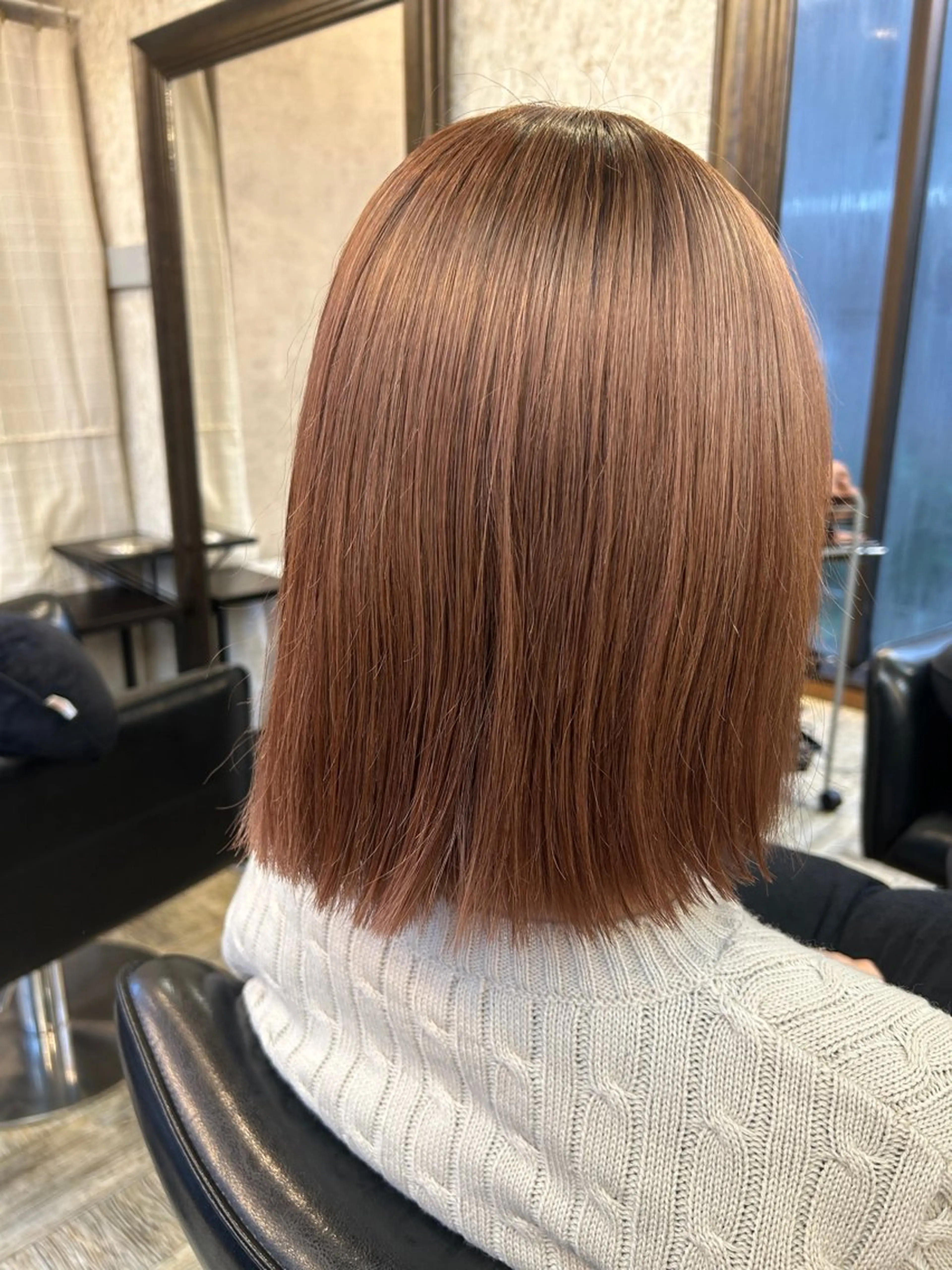 ミディアム カラー カット ヘアカラー トリートメント 🌻柳谷 心渚🌻のヘアスタイル