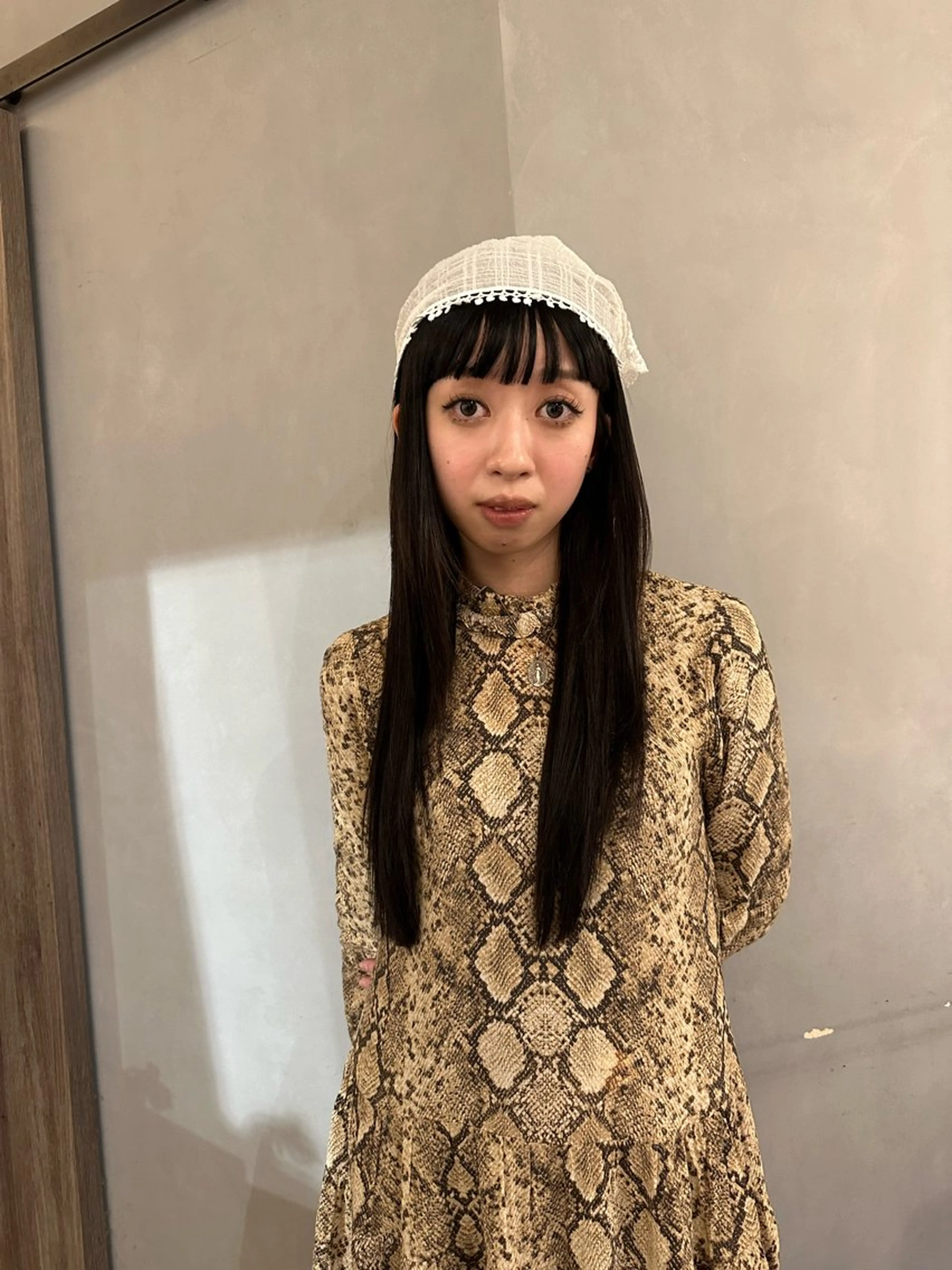 ロング カット エクステ 美髪・シールエクステ ホソタニリョウコのヘアスタイル