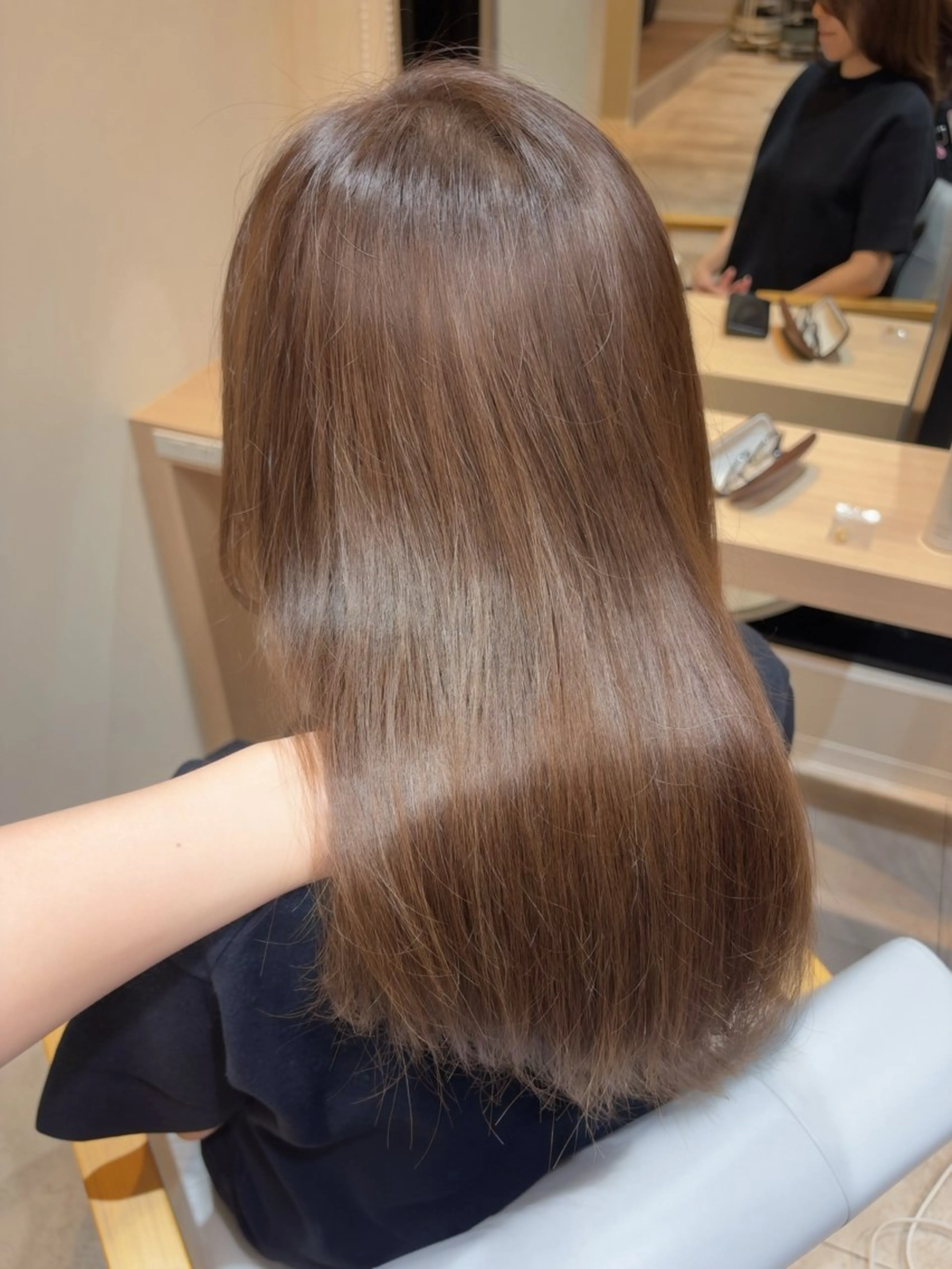 ミディアム カラー ヘアカラー トリートメント ZACCJINGU所属・表参道/艶カラー Mizuki🪞🪄のヘアスタイル