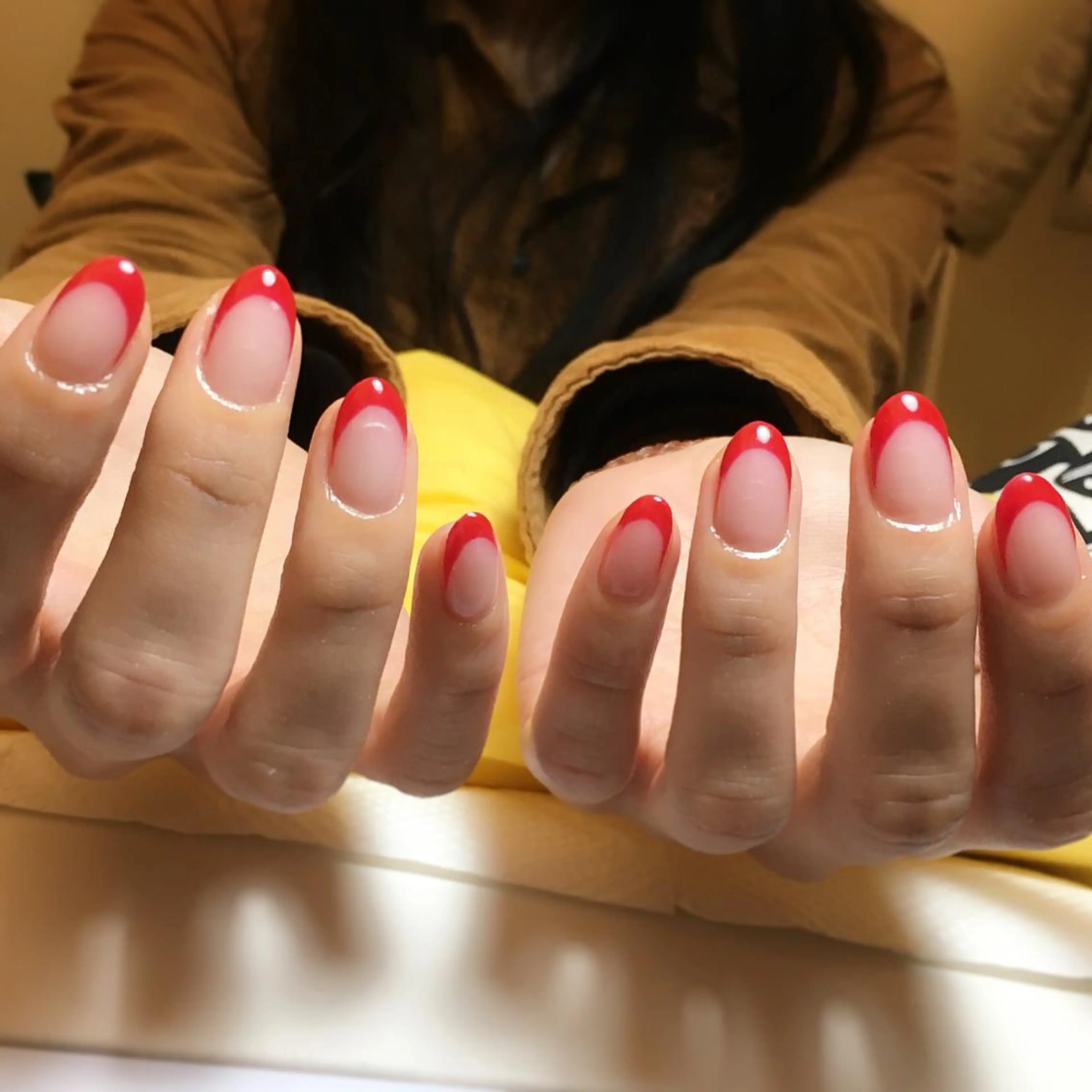 ネイル フレンチネイル ハンドネイル Nail salon viewt55☺︎のネイルデザイン