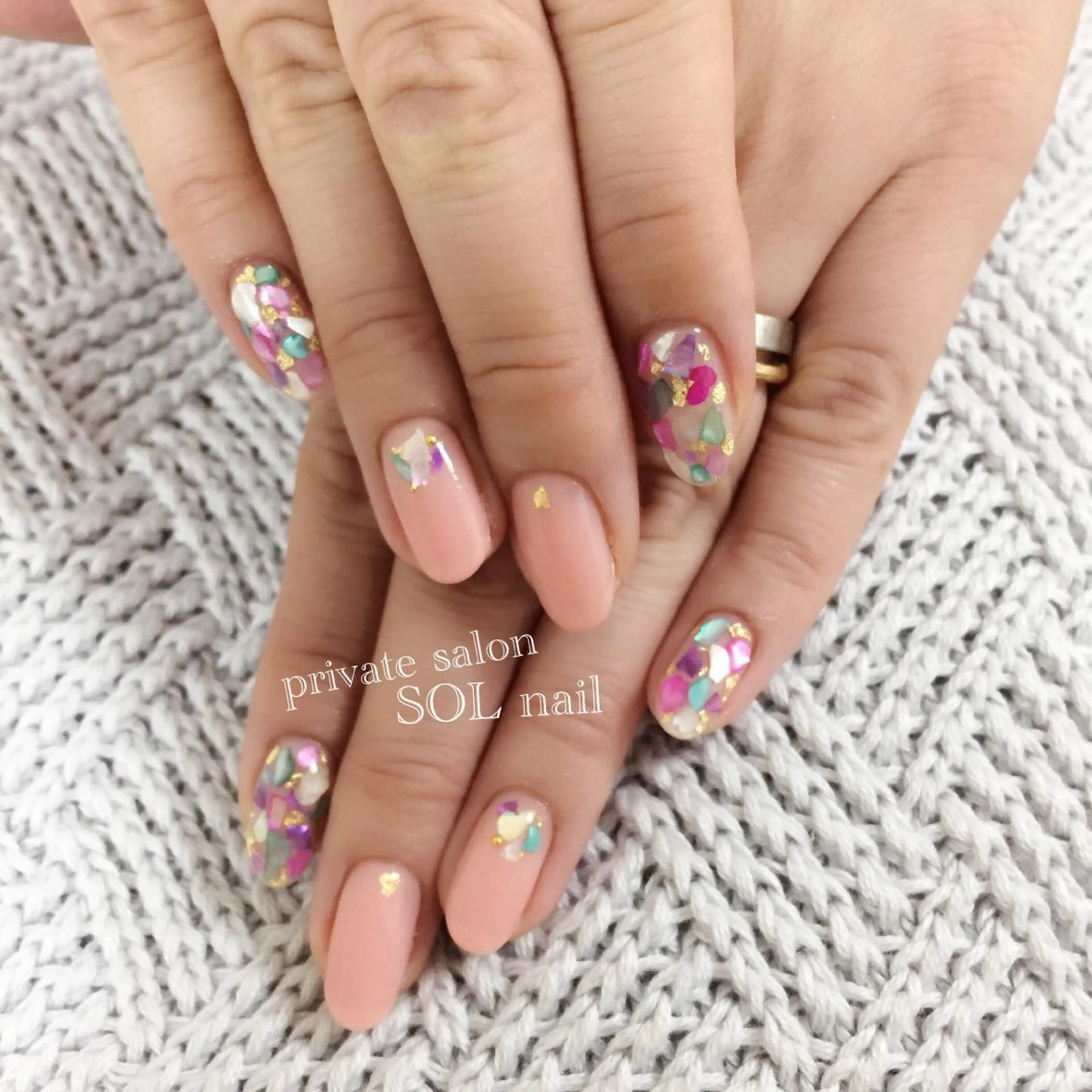 ネイル ハンドネイル SOL NAILのネイルデザイン