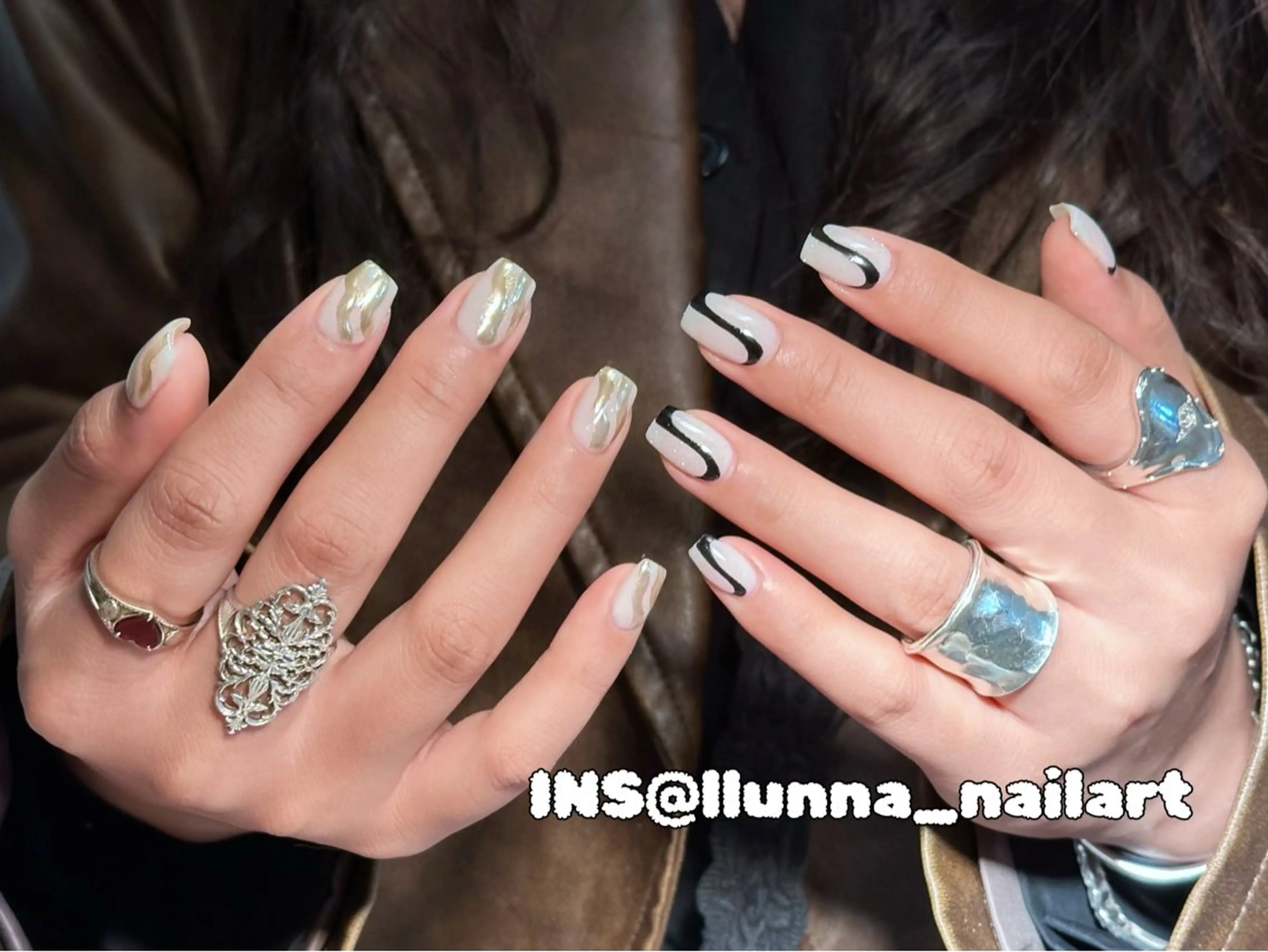 ネイル ハンドネイル Cleopatra  Nail Salon所属・Cleopatra ♡ルナのネイルデザイン