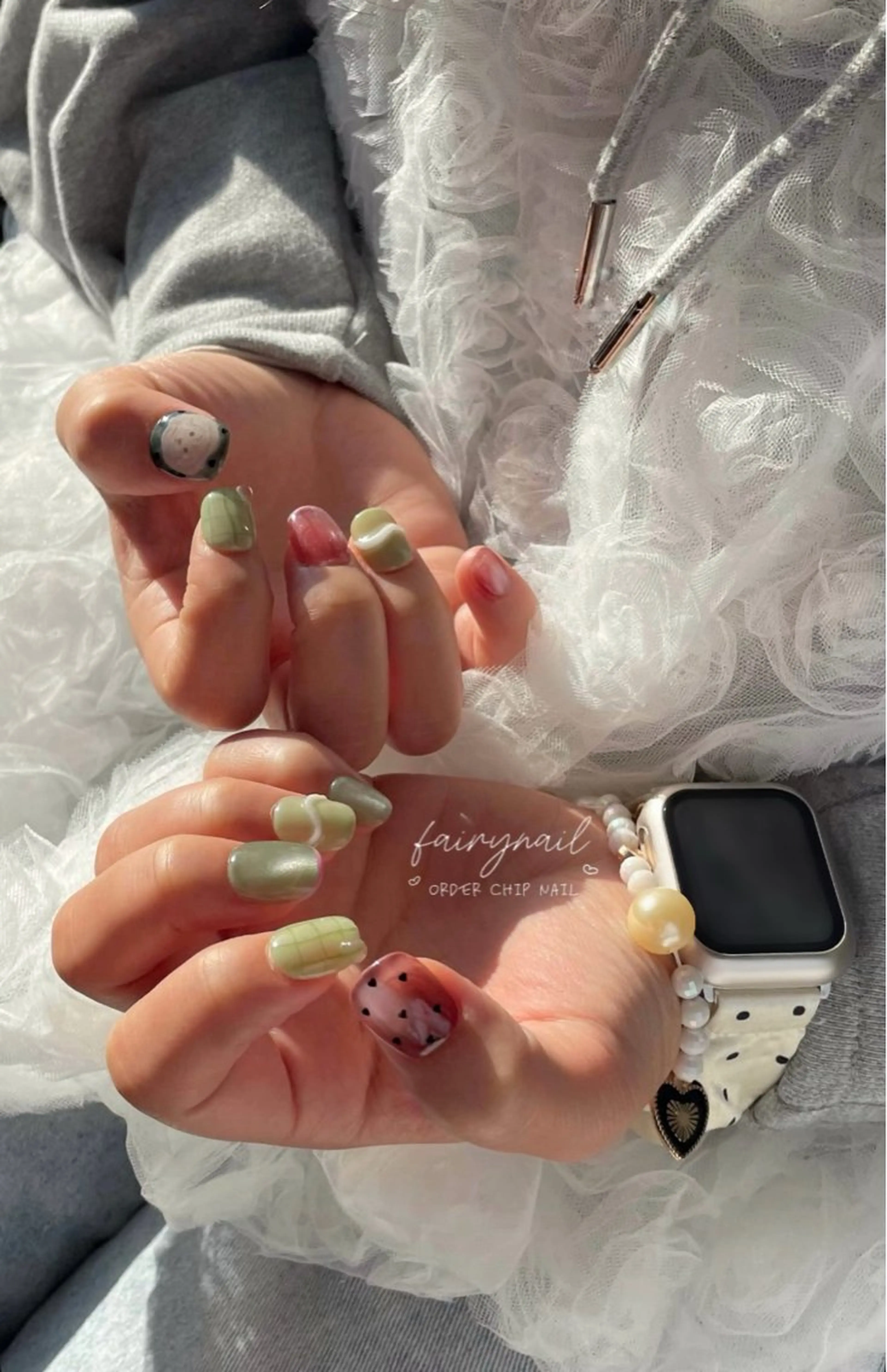 ネイル ネイルチップ fairy 25のネイルデザイン