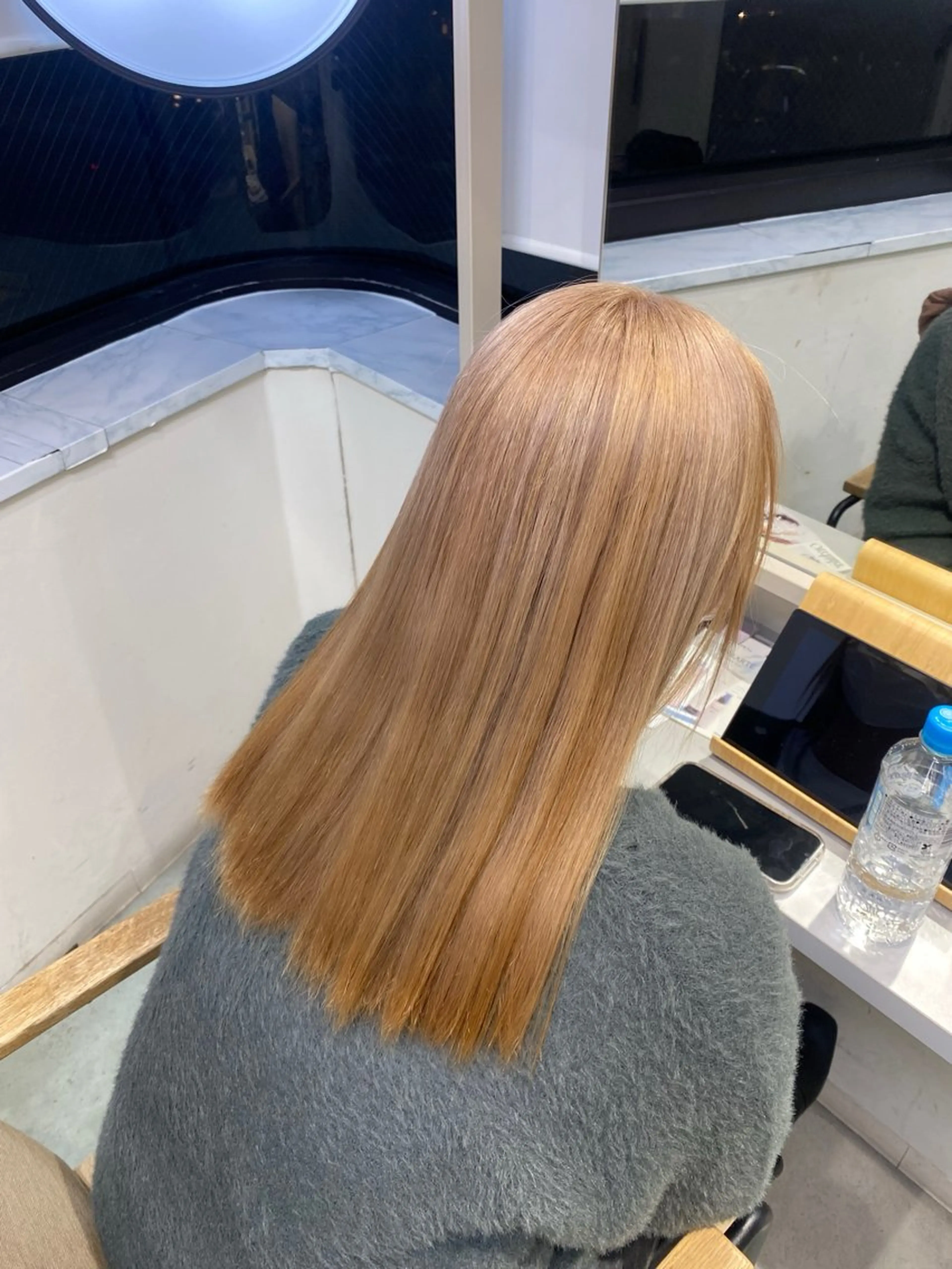 カラー 縮毛矯正 ヘアカラー 大阪梅田カラーカット モデル募集中🦋サヤのヘアスタイル