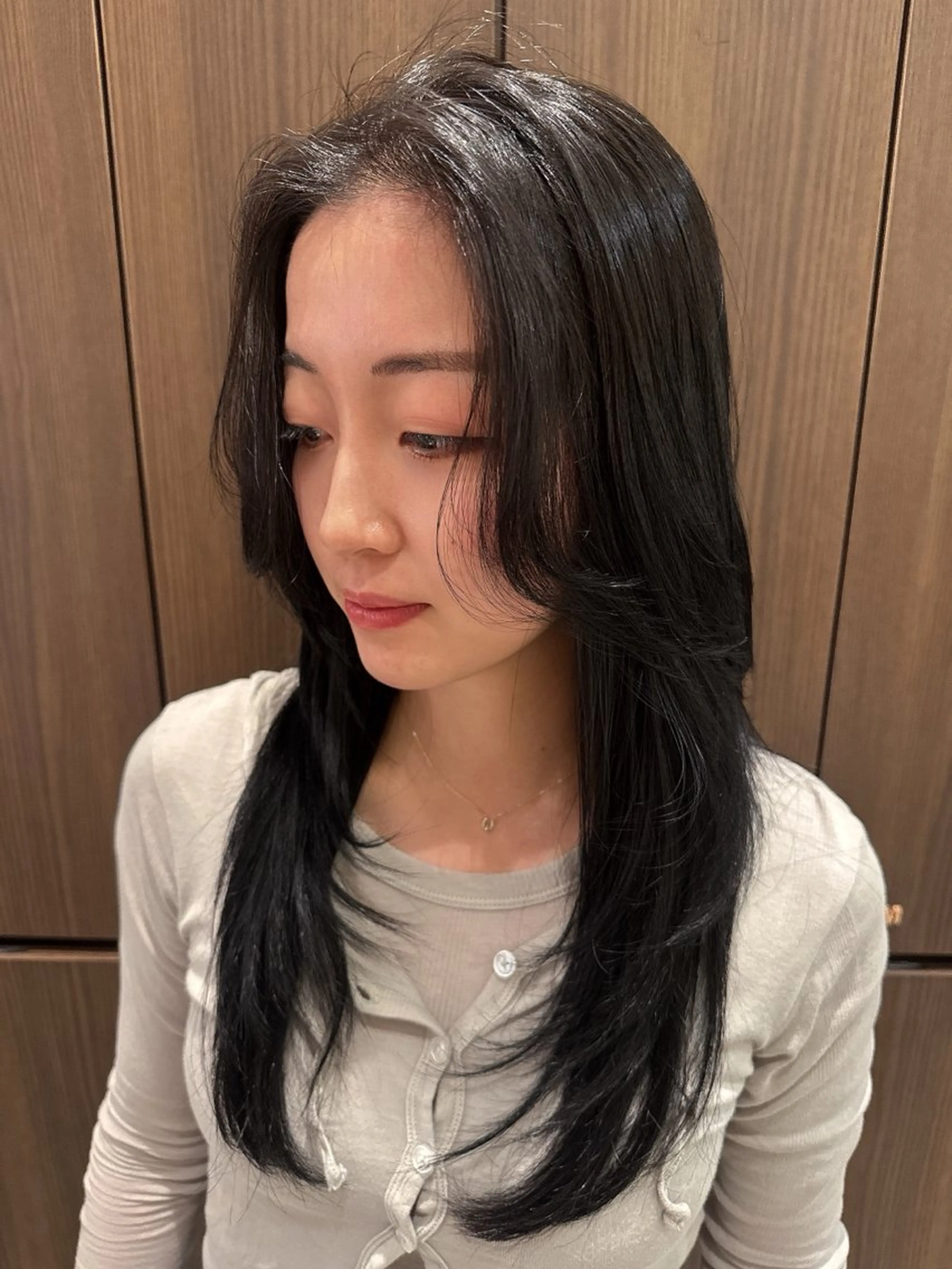 【🌸ご自宅でのシャンプートリートメントプレゼント🎁】顔まわりカット+クイックトリートメントの写真