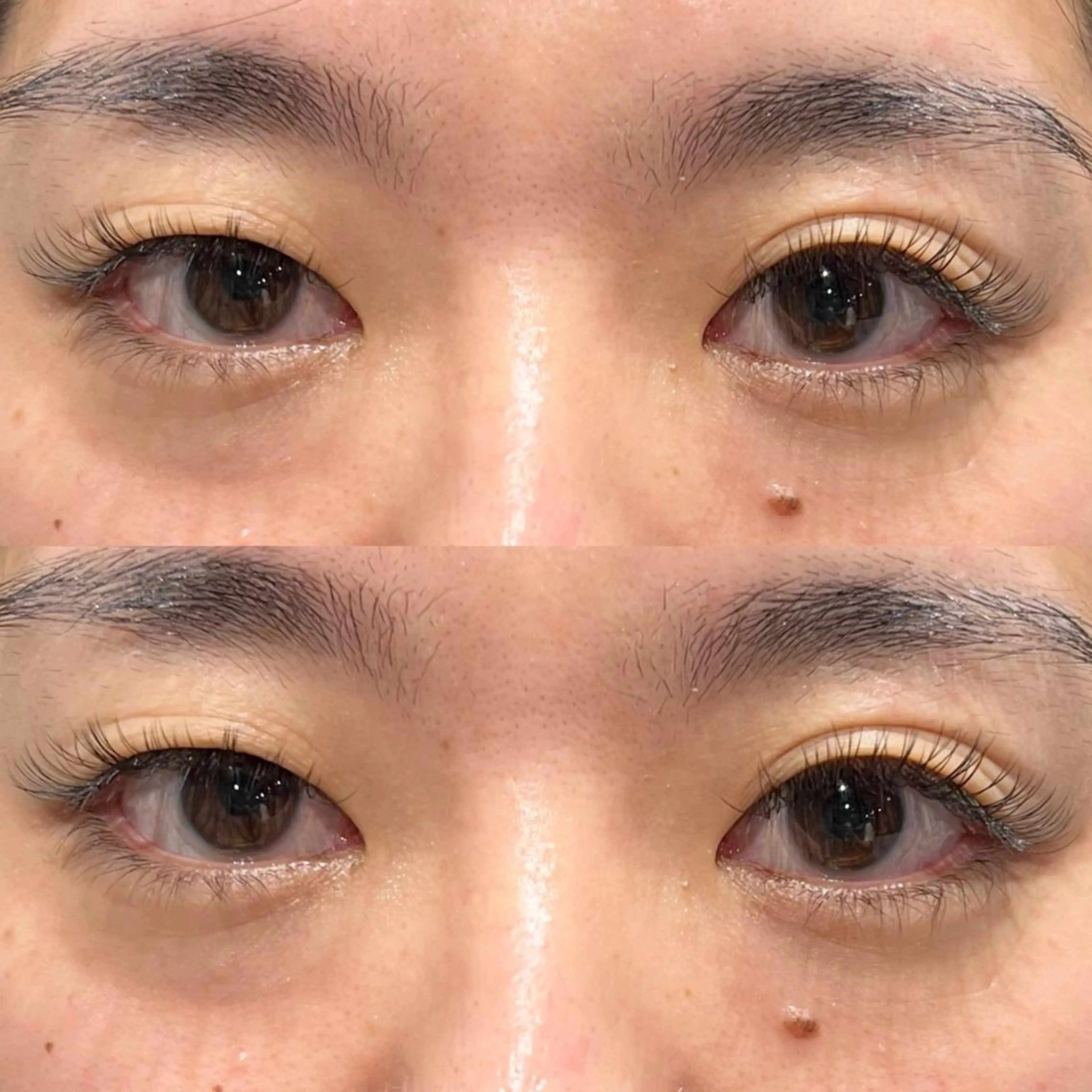 マツエク・マツパ キュート フラットラッシュ diarblue Hoshiのマツエク・マツパデザイン