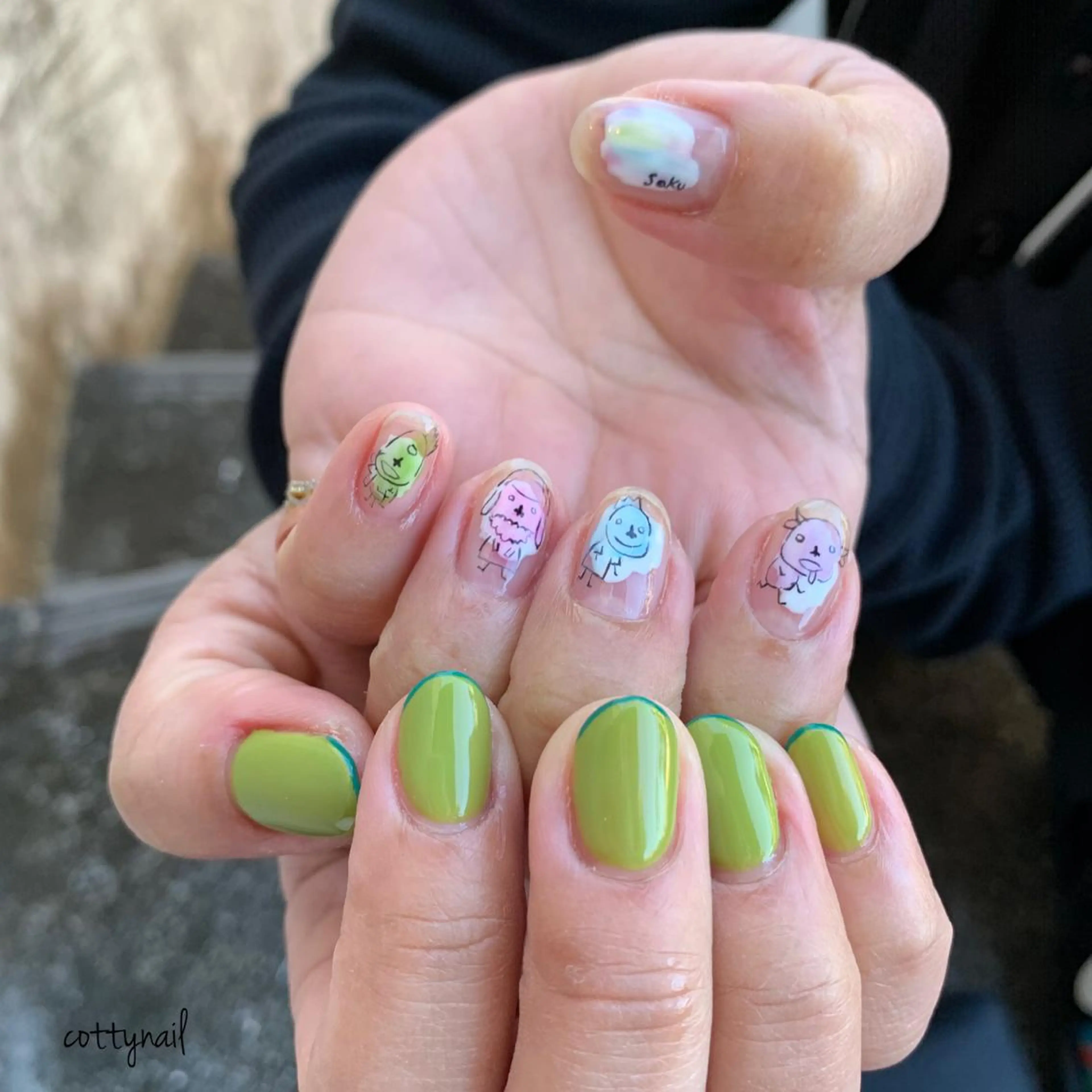 ネイル ジェルネイル ニュアンスネイル cottynail -miki-のその他イメージ