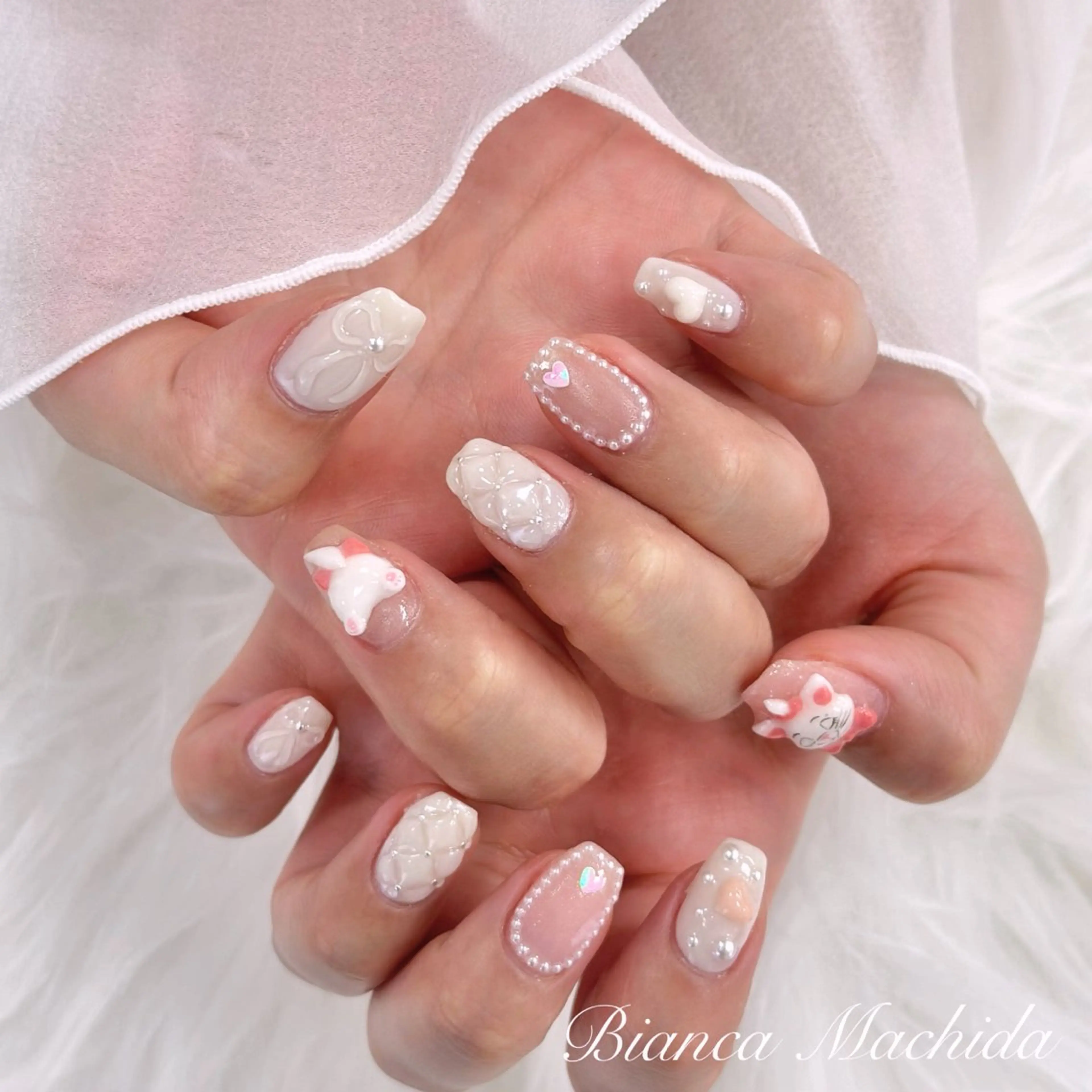 ネイル ハンドネイル Bianca👼🏻 OIKAWAのネイルデザイン