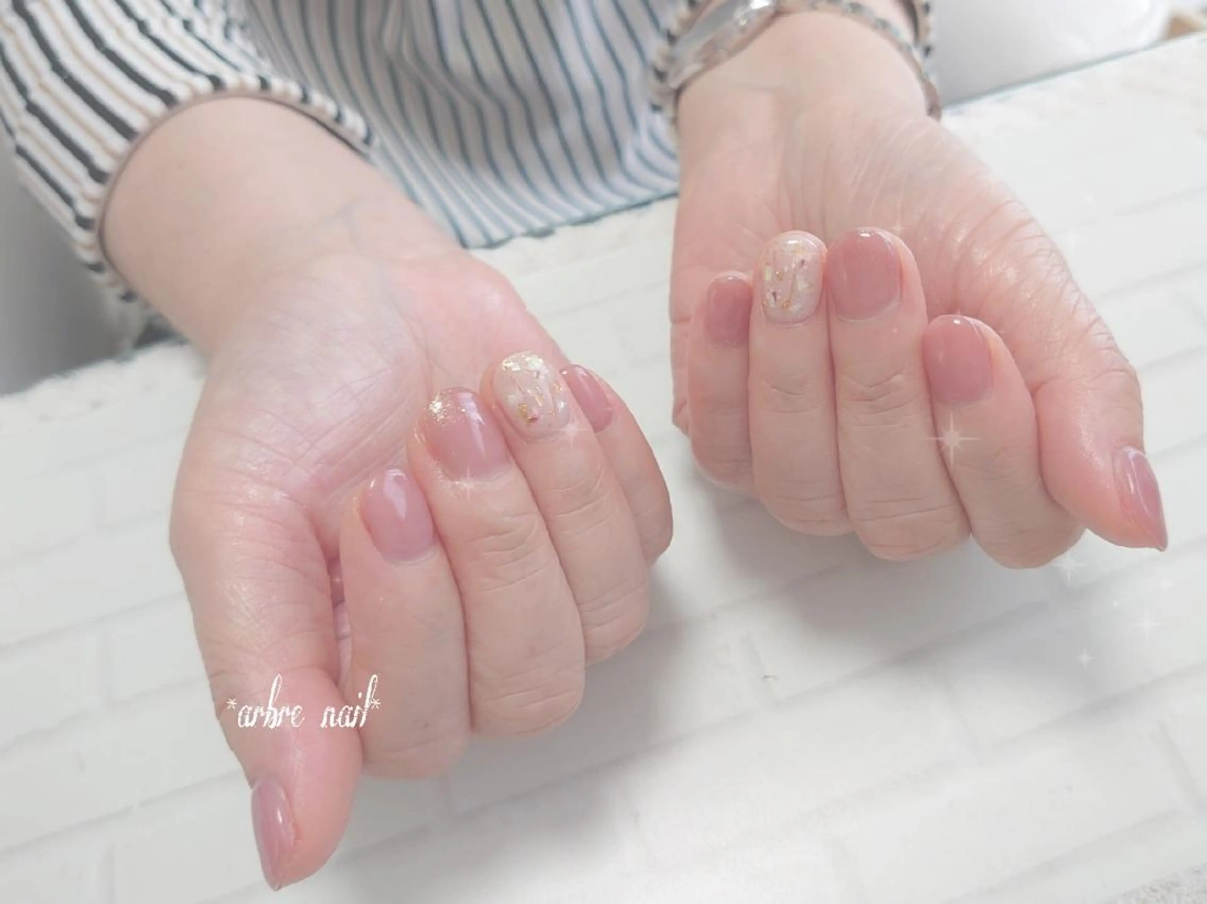ネイル ＊arbre nail＊.アーブルネイル所属・✯.。 arbre  nail 。✯.のネイルデザイン