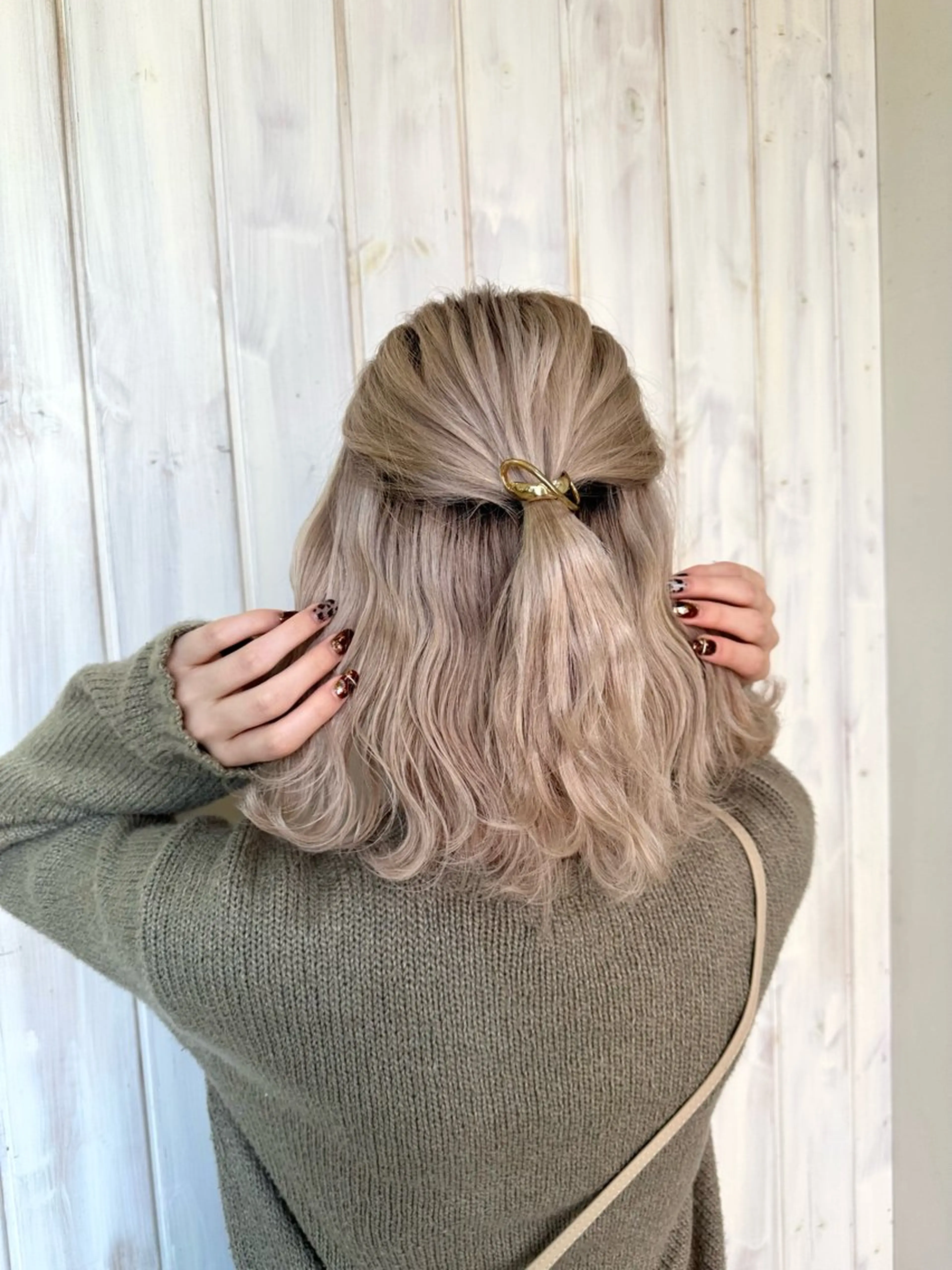 ミディアム カラー ヘアアレンジ 原宿/似合わせ/髪質 改善/レイヤー/優希のヘアスタイル