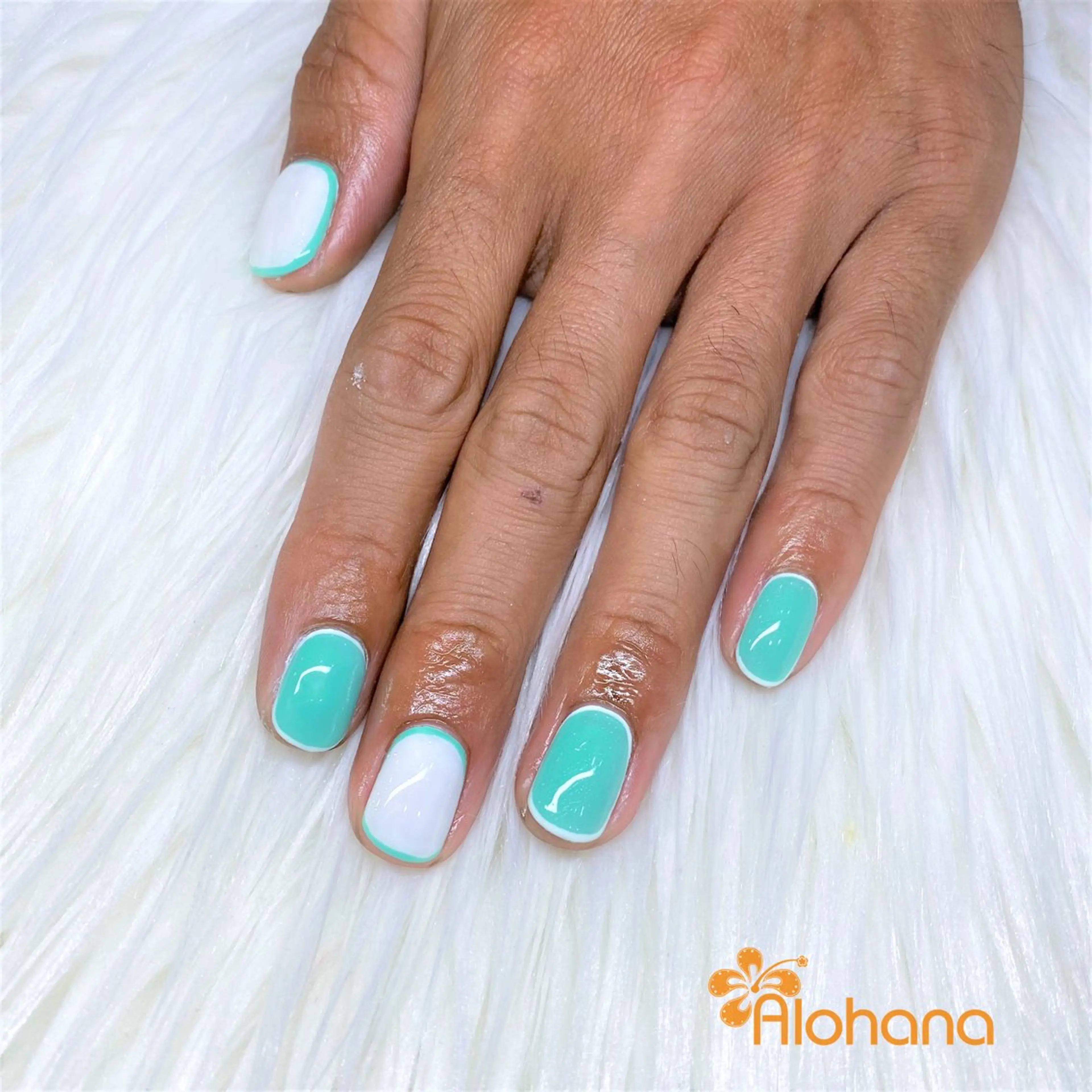 メンズ ネイル Alohana所属・Alohana Minaのネイルデザイン